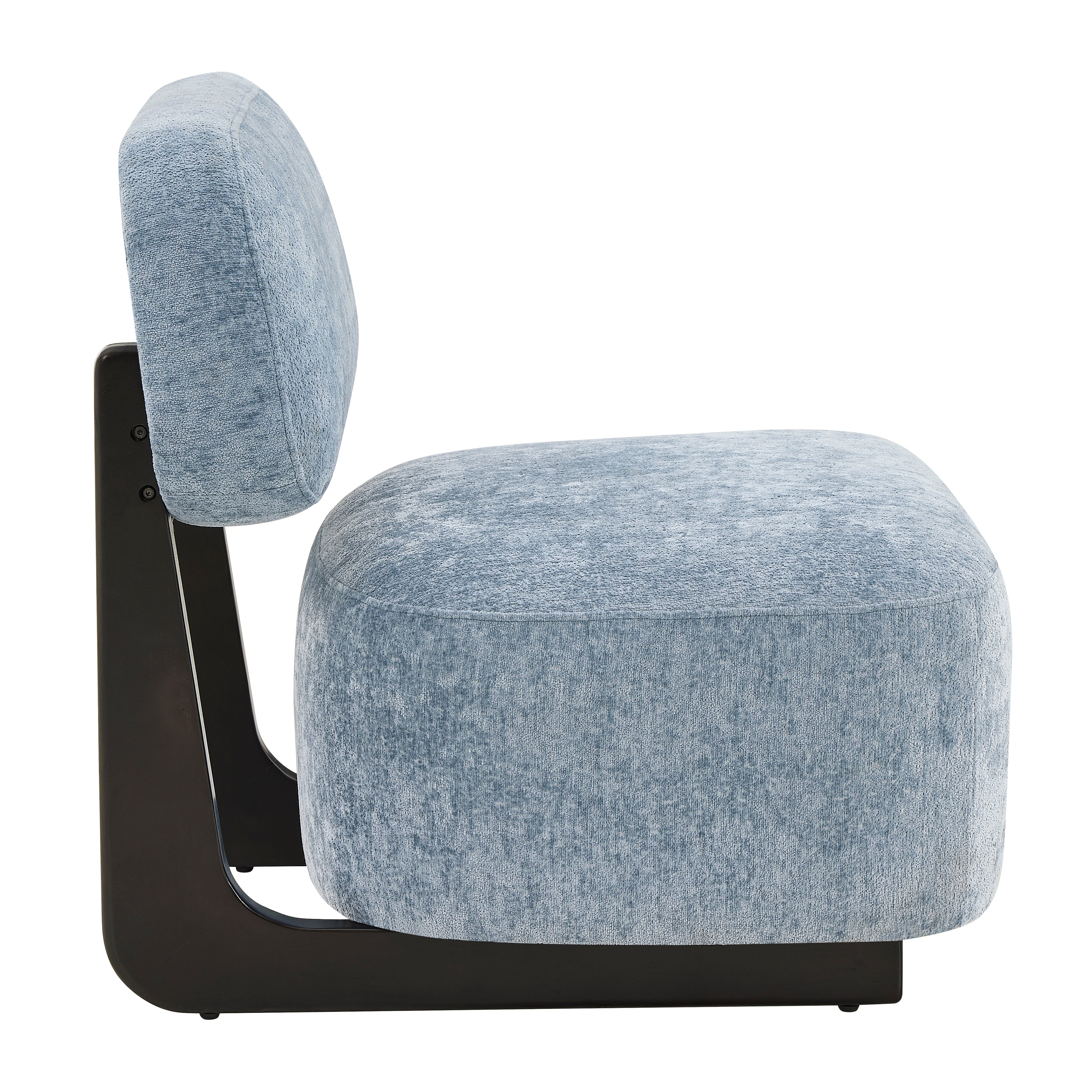 Solara Modern Accent Chair with Solid Wood Frame - Roundhill Furniture - Stylish Living Room Seating for Home & Office Decor