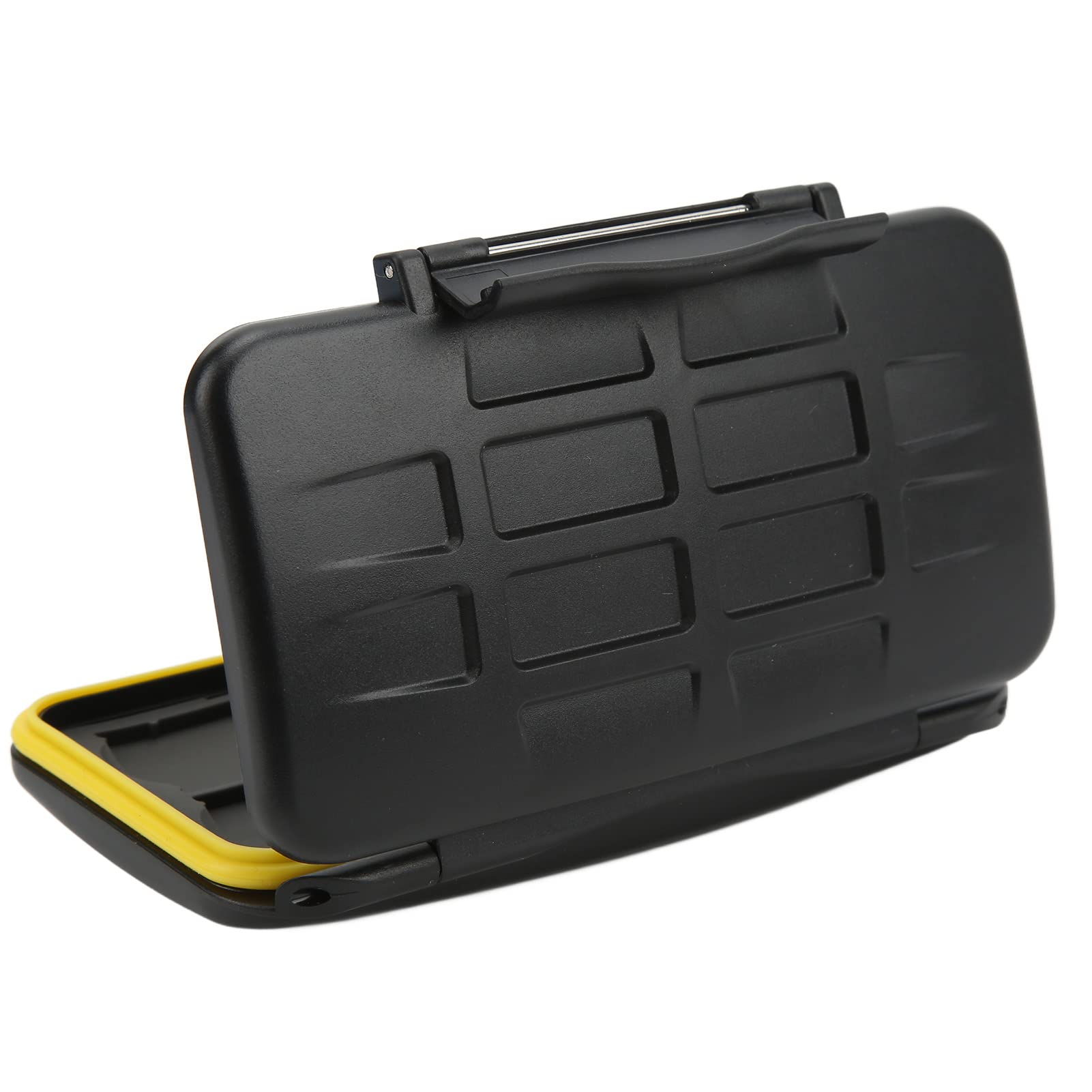 Premium 12-Slot Storage Card Carrying Case - Durable Hard Shell Card Holder with Superb Craftsmanship | Perfect for SD Cards, Memory Cards & Game Cartridges (Great for Travel, Photography & Gaming)