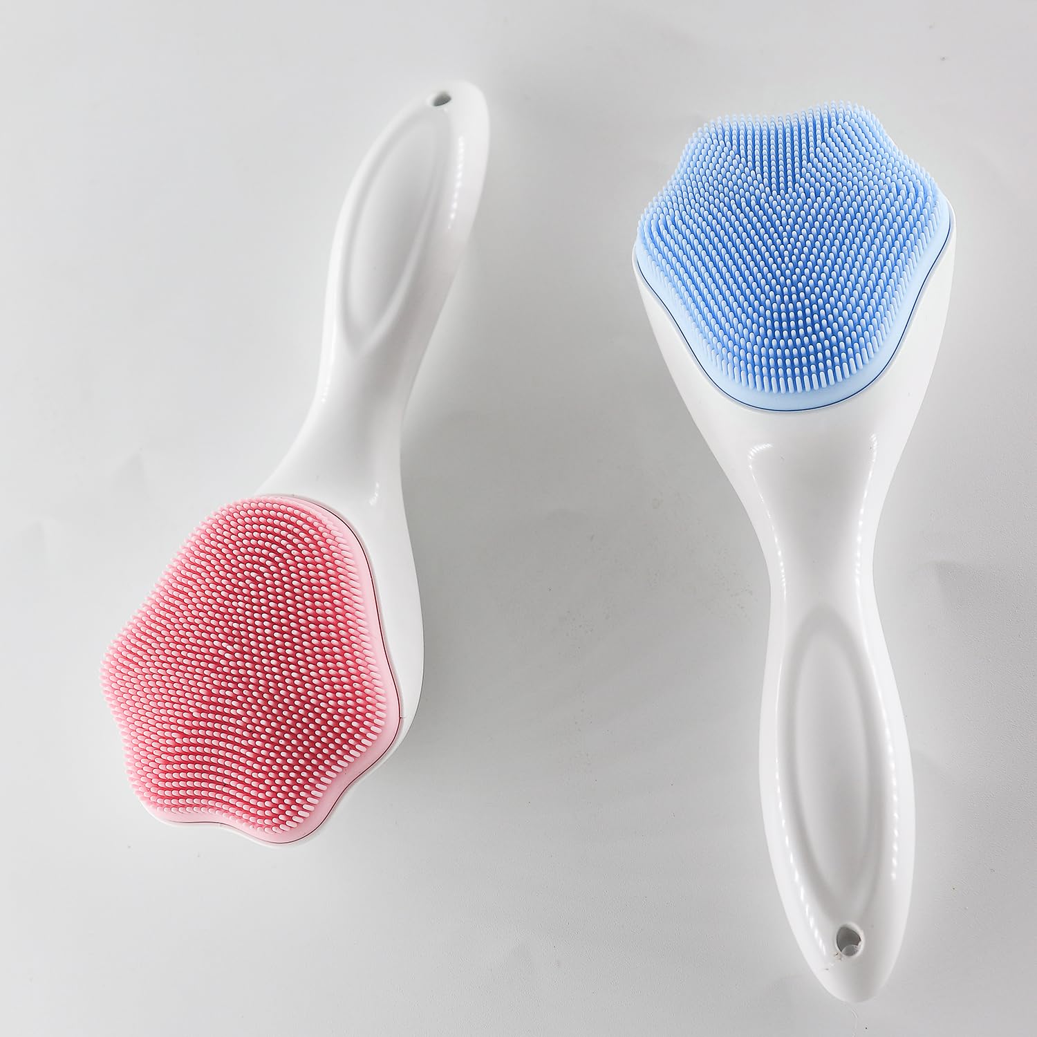 Deep Cleansing Facial Scrubber - 4 Pack Silicone Exfoliating Brush for Blackhead & Acne Removal | Gentle Face Wash Brush for Pore Cleansing & Skin Care | Perfect for Daily Skincare Routine & Travel