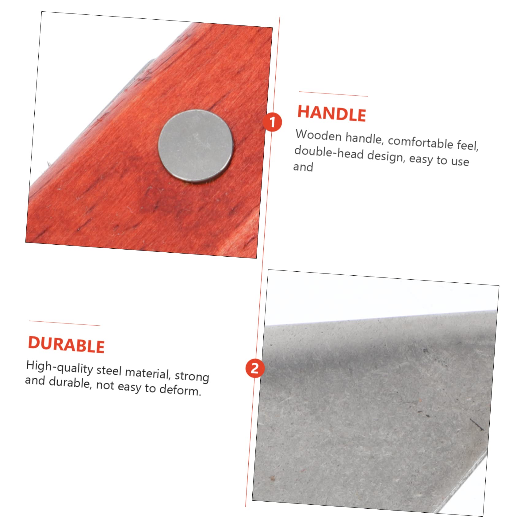 1pc Manual Bark Scraper Tool - Fruit Tree Bark Stripper, Log Peeler & Debarking Cutter for Gardening, Woodworking & DIY Projects - Perfect for Tree Maintenance, Firewood Prep & Crafting