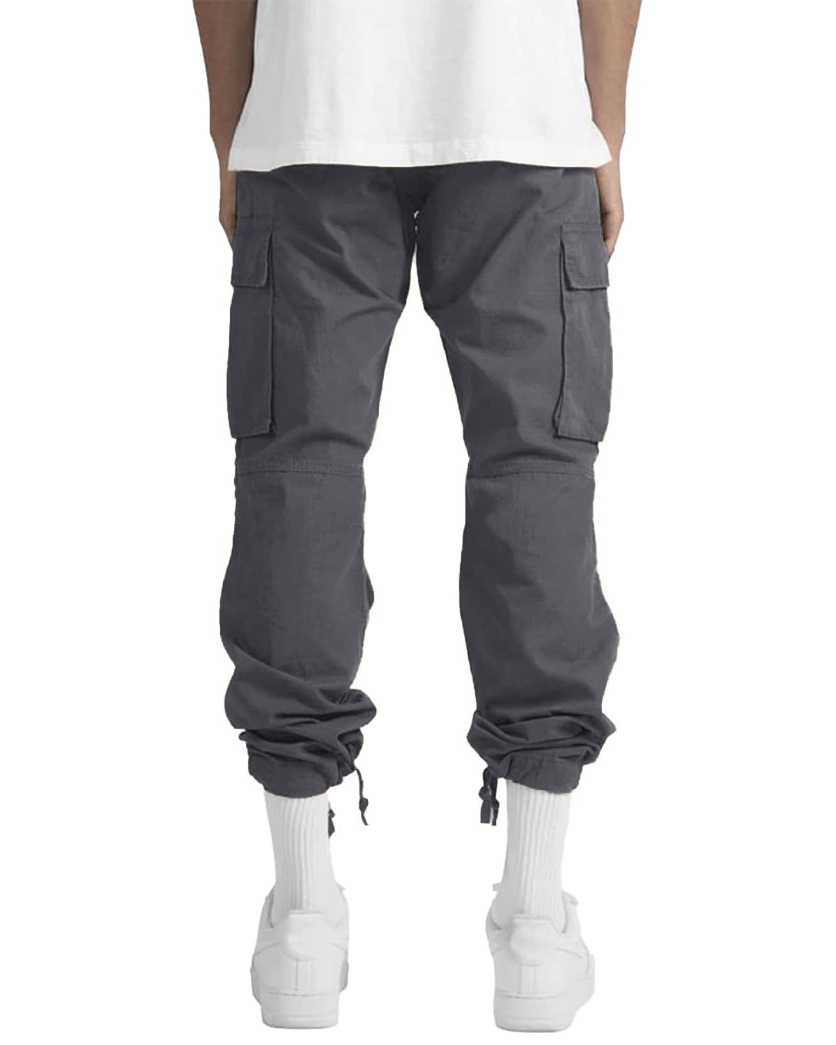 LYRXXX Men's Cargo Pants - Lightweight Hiking & Workout Joggers, Casual Sweatpants for Outdoor, Gym & Everyday Wear