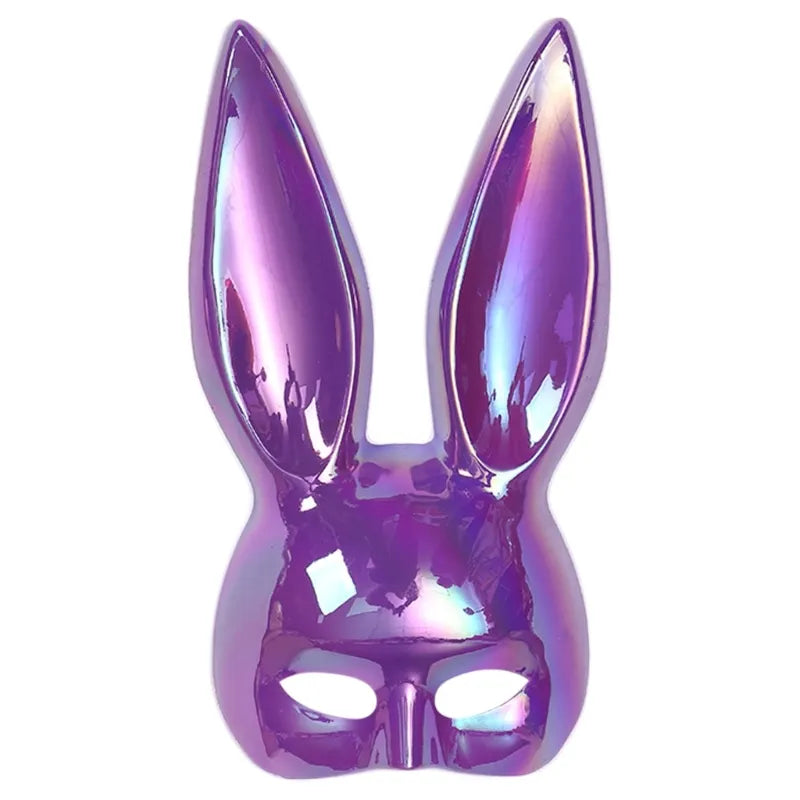 Unisex Bunny Mask for Halloween Party - Cute Rabbit Costume Accessory for Men & Women - Perfect for Cosplay, Costume Parties, and Festive Celebrations