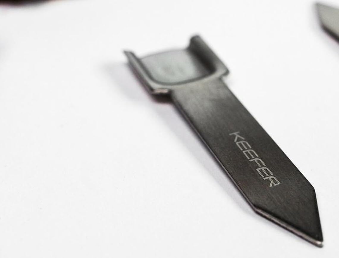 Premium Dry Herb Scoop & Mini Shovel - Keefer Scraper for Easy Bowl Loading | Perfect Grinder Accessory & Rolling Tray Tool | Ideal for Herbs, Spices, and Tobacco Use at Home or On-the-Go