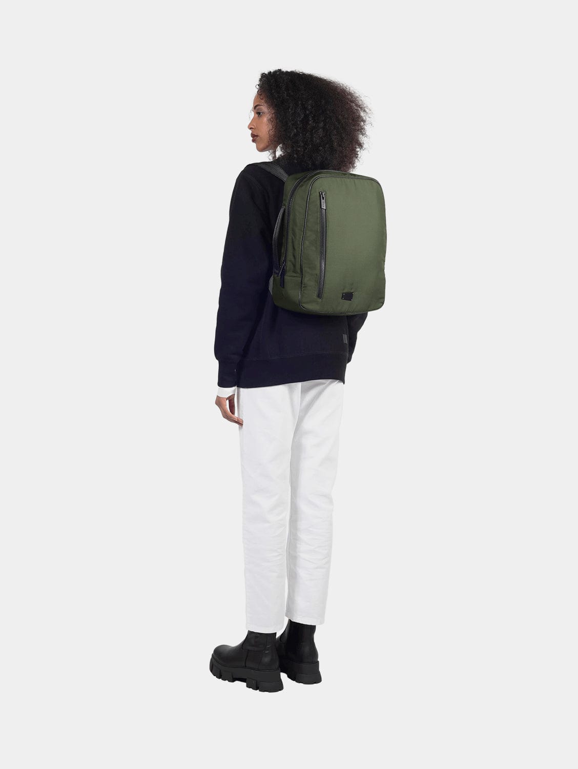 Vegan Canvas Backpack for Women & Men - Eco-Friendly Twill Fabric, Multiple Colors - Perfect for School, Travel & Daily Use