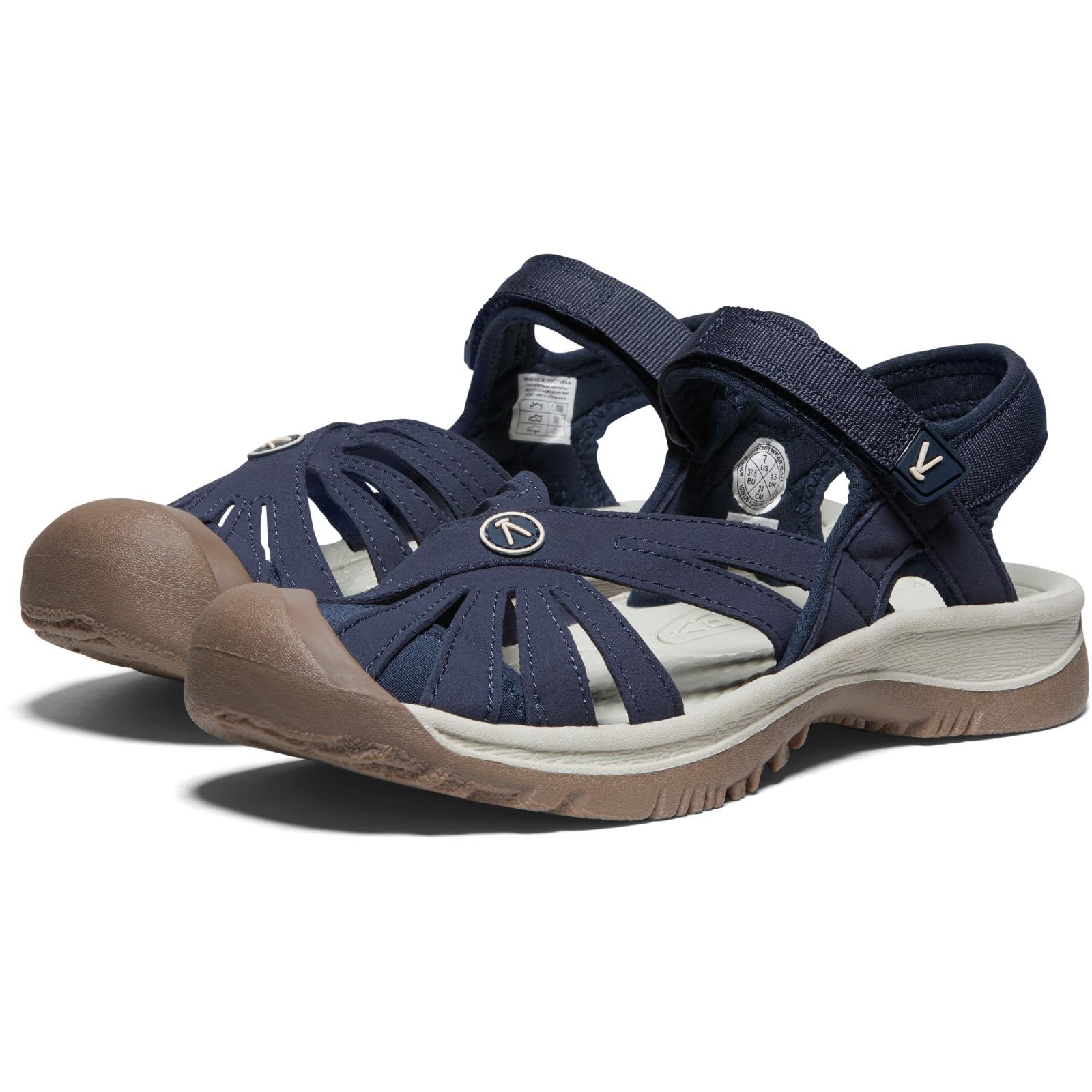 KEEN Women's Rose Casual Closed Toe Sandals - Comfortable Walking Shoes for Women, Breathable & Lightweight - Perfect for Beach, Travel & Summer Outdoor Activities
