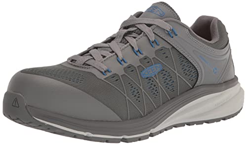 KEEN Utility Men's Vista Energy Carbon Fiber Work Shoes - Lightweight Safety Toe Work Boots for Construction & Industrial Use
