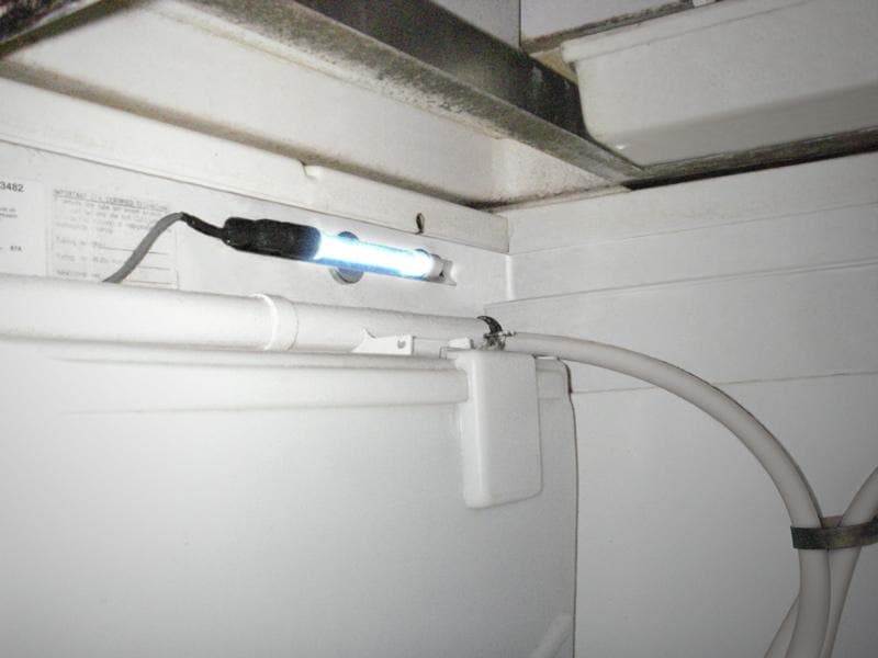 FreshAire UV Light Ice Maker with TUV Certification - Portable Countertop Ice Machine for Home, Office, and Outdoor Use