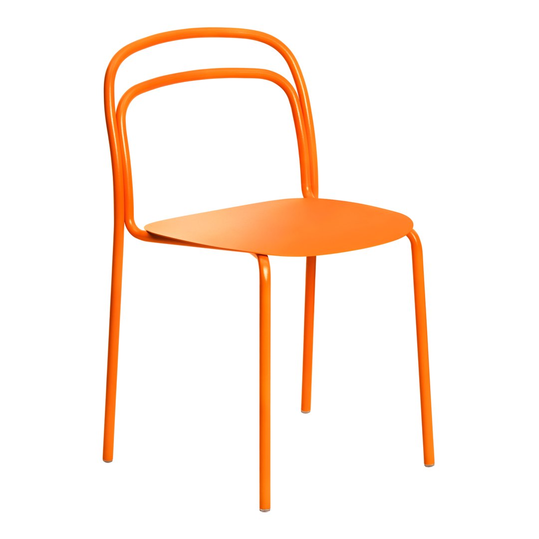 Catty Cafe Chair - Stackable Modern Bistro Chair for Coffee Shops, Restaurants & Outdoor Dining | Durable & Space-Saving