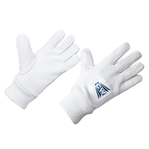 Premium CW Diamond Cricket Wicket Keeper Gloves - Padded Hand Protector with Inner Gloves Combo for Safe & Comfortable Wicket Keeping | Ideal for Practice, Matches & Professional Play