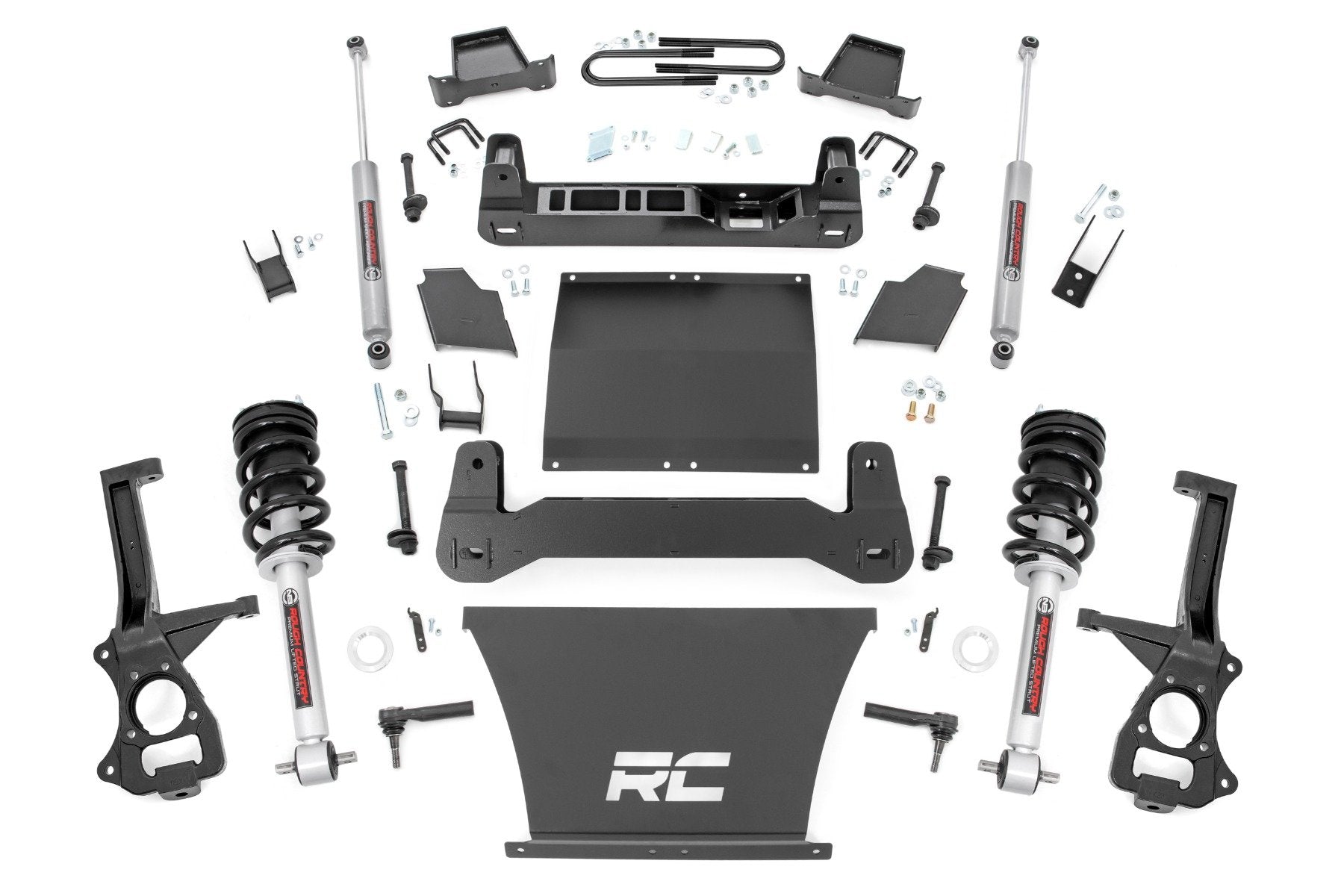 6 Inch Lift Kit for GMC Sierra 1500 2WD/4WD (2025) - Heavy Duty N3 Struts - Part #110231 - Off-Road Suspension Upgrade for Enhanced Ground Clearance & Towing