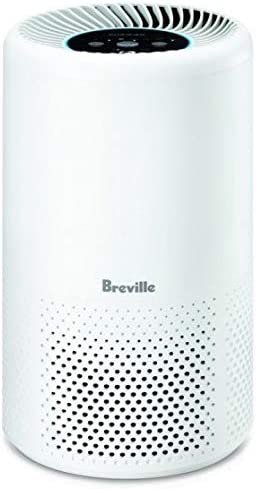 Breville The Easy Air Purifier with WiFi - White (LAP158WHT2IAN1) | HEPA Filter for Allergies & Dust | Smart Home Air Cleaner for Bedroom, Office & Living Room