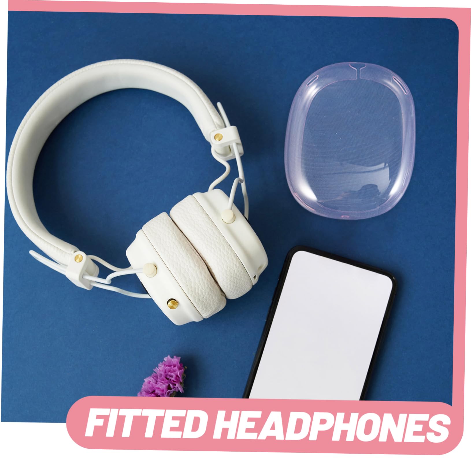 HEMOTON Protective Ear Pad Cover Case - Lightweight & Portable Ear Cushion Protector for Headphones - Perfect for Travel, Workouts, and Daily Use