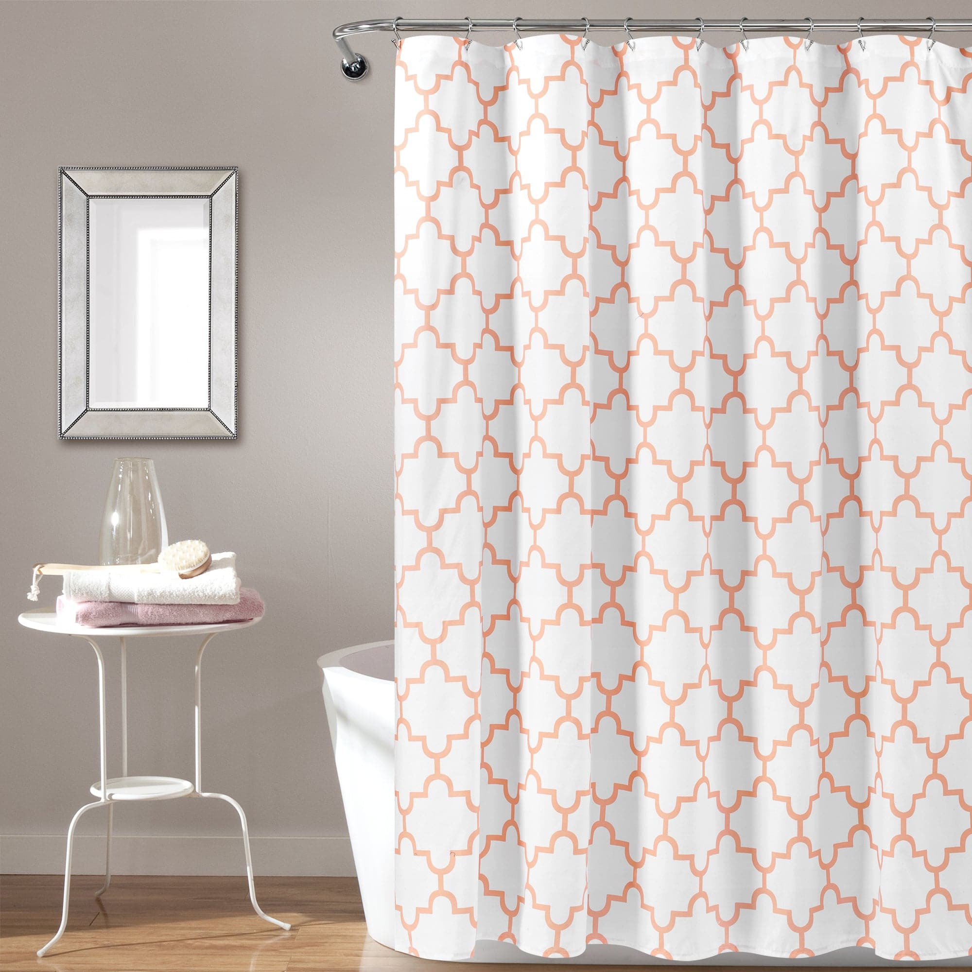 Bellagio Luxury Shower Curtain - Waterproof Fabric Bathroom Decor for Modern Homes - Perfect for Spa-Like Showers & Elegant Bathroom Upgrades