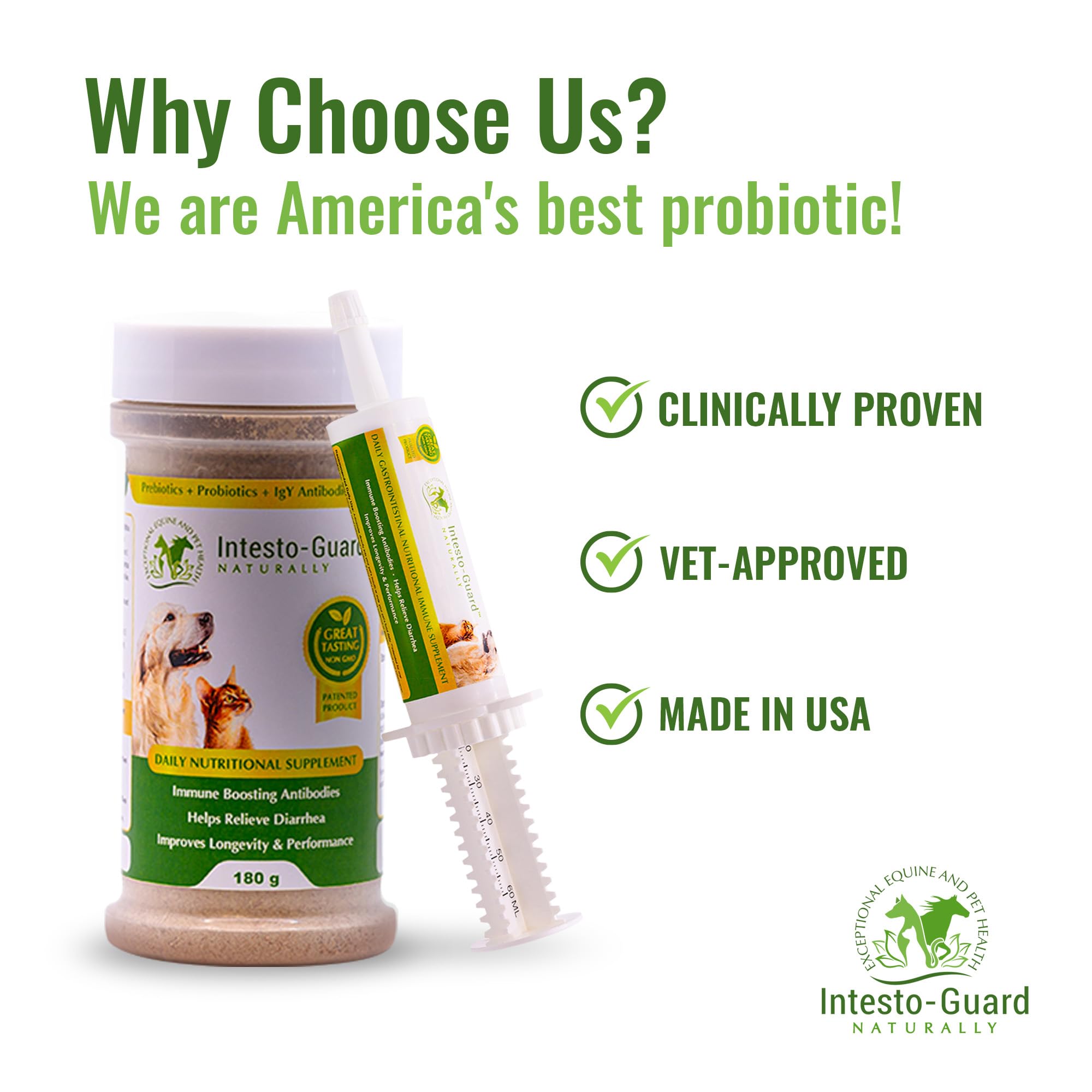 Premium Probiotic & Prebiotic Powder for Dogs & Cats - 180G All-Natural Digestive & Immune Support | Promotes Healthy Gut Flora & Nutrition | 90 Day Supply (6 Pack) - Ideal for Daily Pet Wellness & Digestive Health Maintenance
