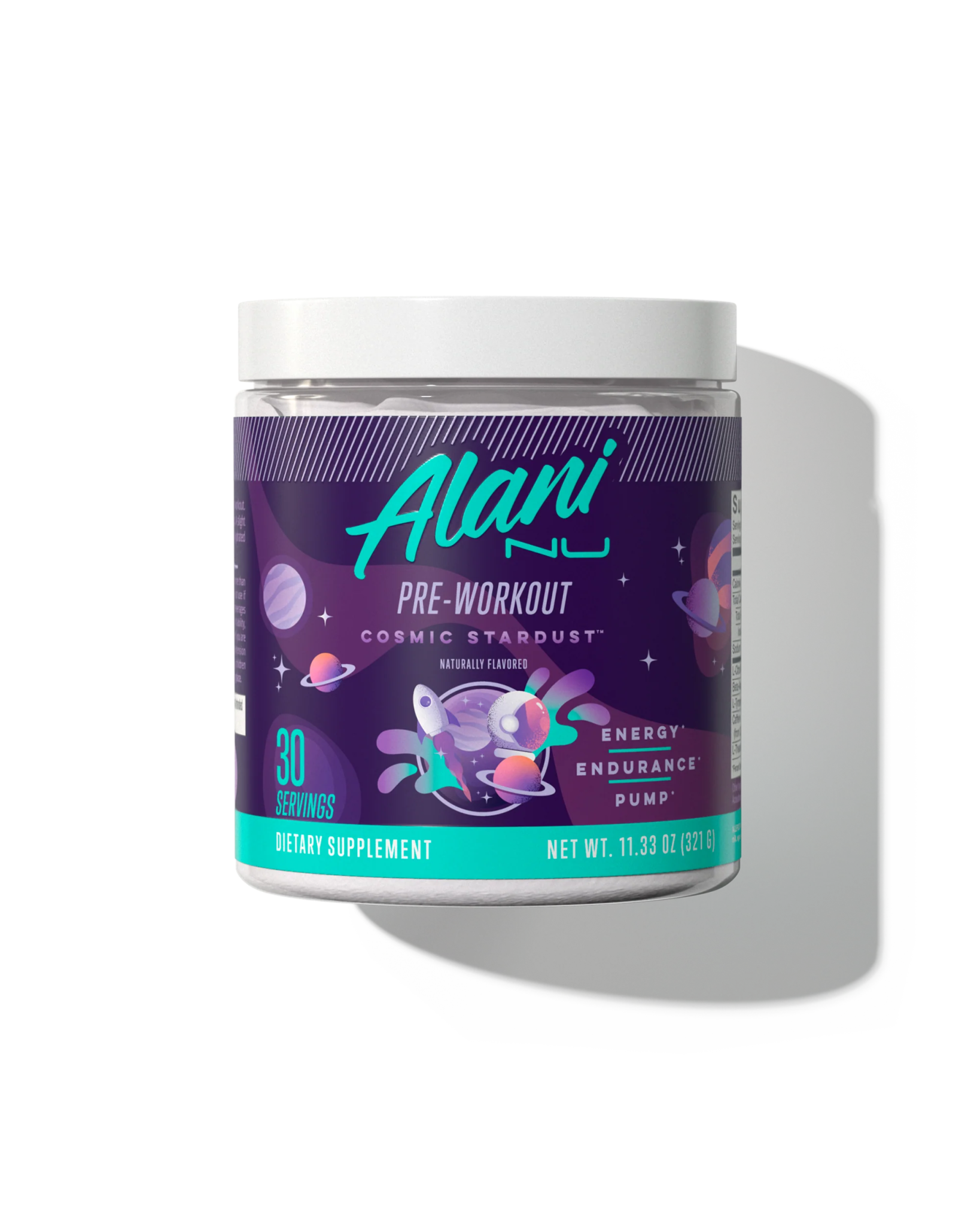 Alani Nu Original Pre Workout Powder - Energy & Focus Booster for Gym, Running & Fitness Training | Berry Lemonade Flavor