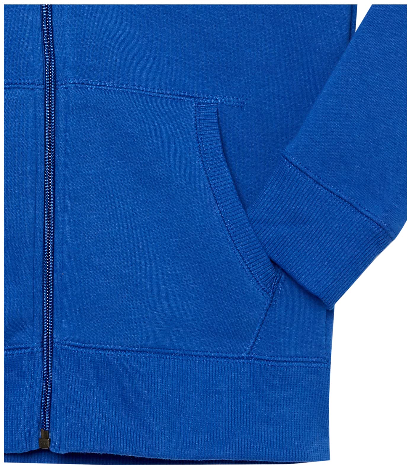 Amazon Essentials Boys' Zip-Up Hoodie Sweatshirt - Lightweight Fleece Pullover with Front Pocket for School, Sports & Outdoor Activities