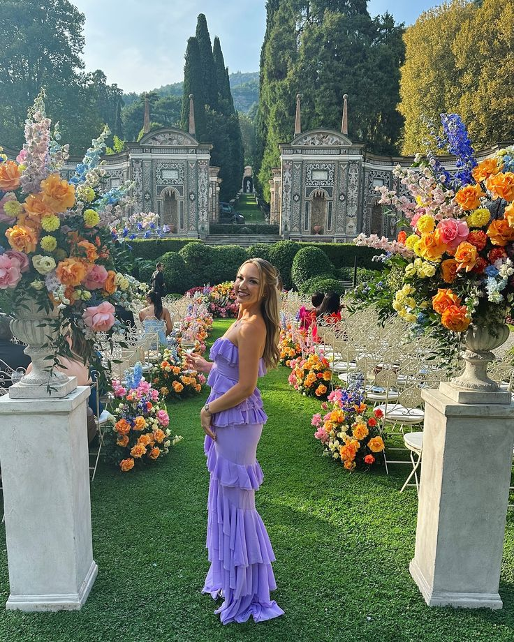 Elegant Light Purple Ruffles Prom Dress for Formal Party & Special Occasions - Style J5770 | Perfect for Homecoming, Prom Night, and Evening Galas