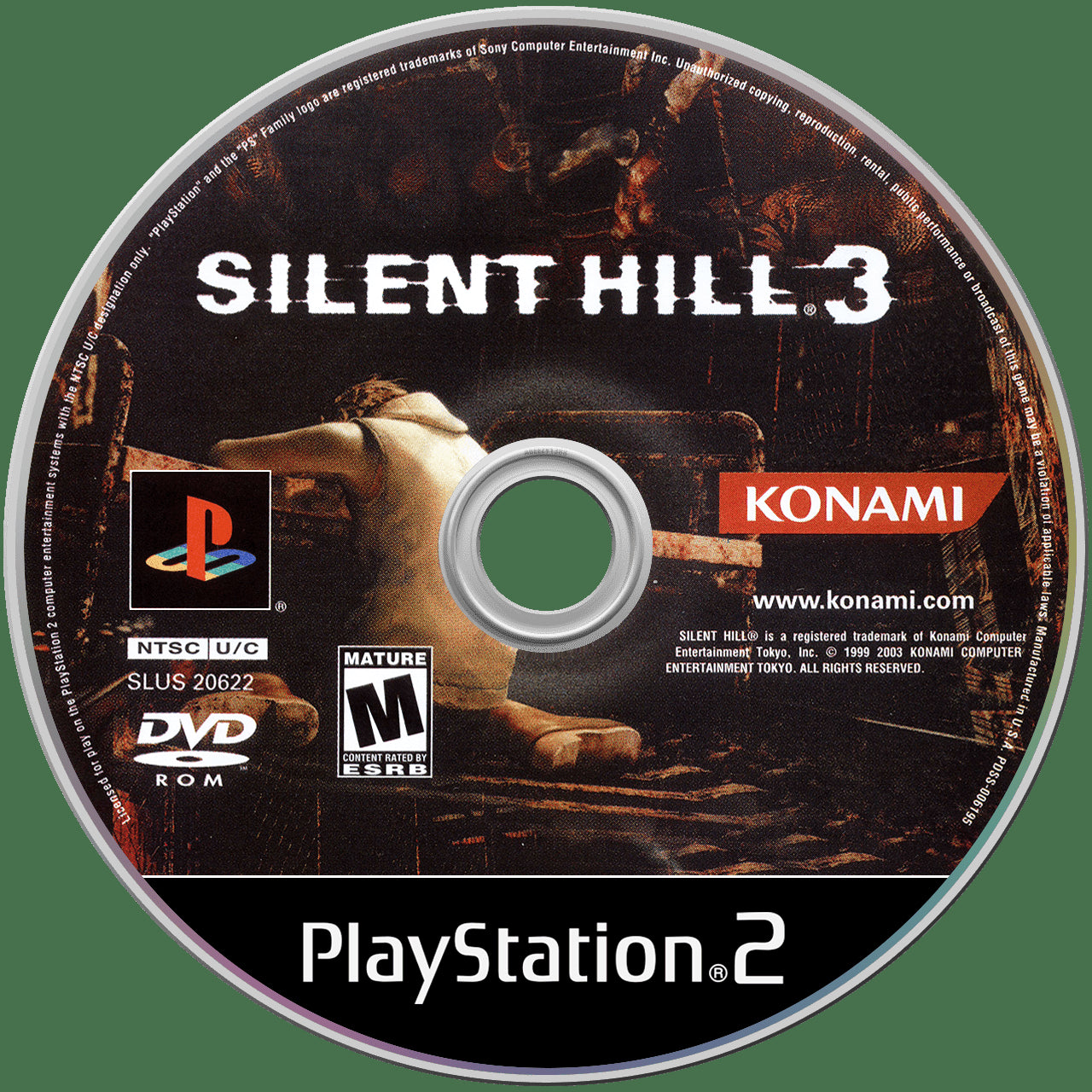 Silent Hill 3 PS2 Video Game - Used Retro Horror Survival Game for PlayStation 2 - Perfect for Horror Fans & Retro Gaming Collectors