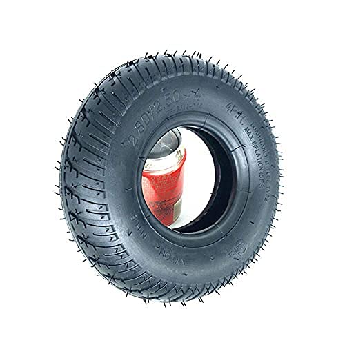 DIELUNY 9 Inch Electric Scooter Tires - 2.80/2.50-4 Pneumatic Tires with Inner Tubes (2Pcs Set) - Heavy Duty Replacement Tires for Mobility Scooters & Electric Vehicles - Perfect for Seniors & Outdoor Commuting