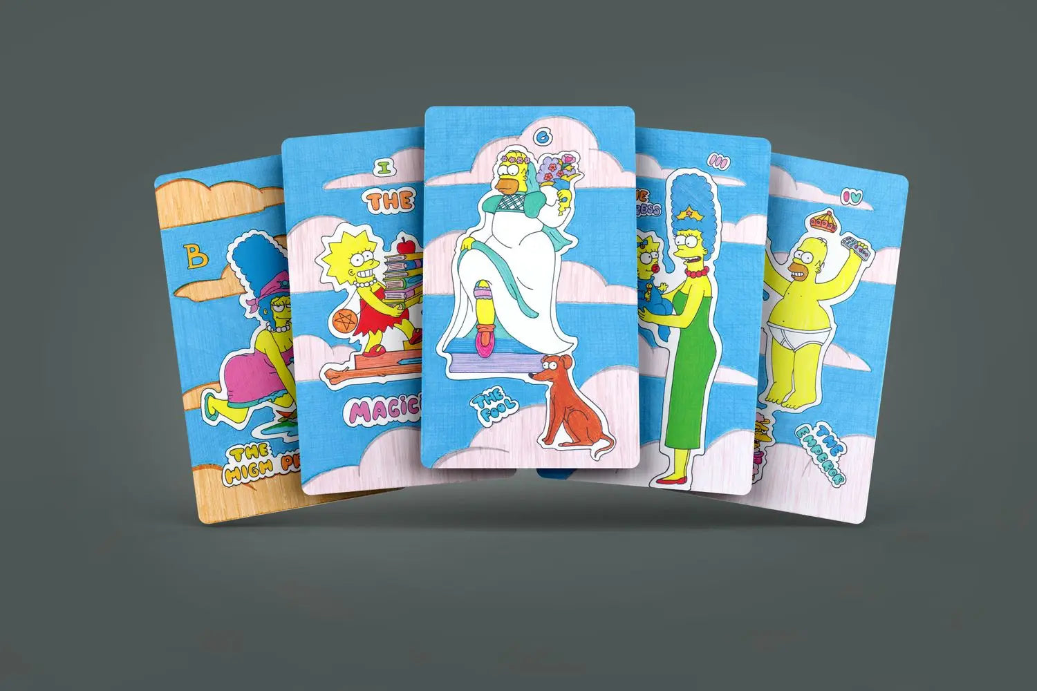 The Simpsons Tarot Card Deck - 78-Card Divination Set with Guidebook | Collectible Cartoon-Themed Fortune Telling Cards for Fans | Perfect for Meditation, Gift Giving & Pop Culture Enthusiasts
