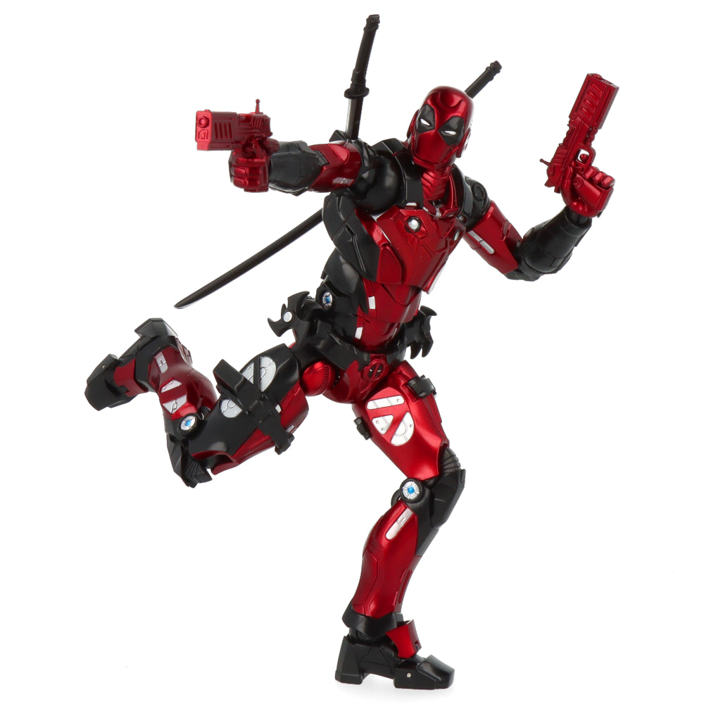 Deadpool Fighting Armor Suit - Marvel Cosplay Costume for Halloween, Comic Con & Action Figure Collectors