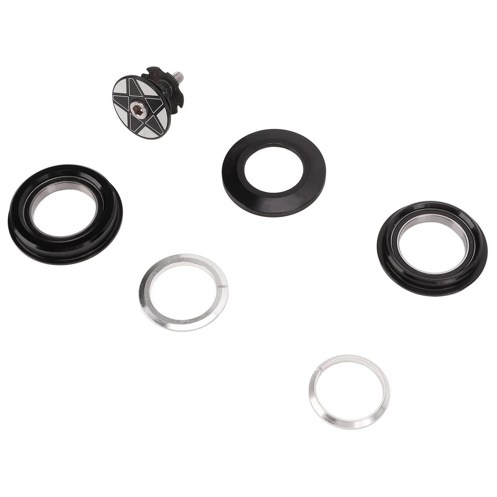 Premium CNC Machined Demeras External Headset Bearing Bowl (44-49.7mm) - Smooth Road Bike Headset Replacement for Enhanced Cycling Performance - Ideal for Mountain Bikes, Commuter Bikes & Road Cycling Upgrades