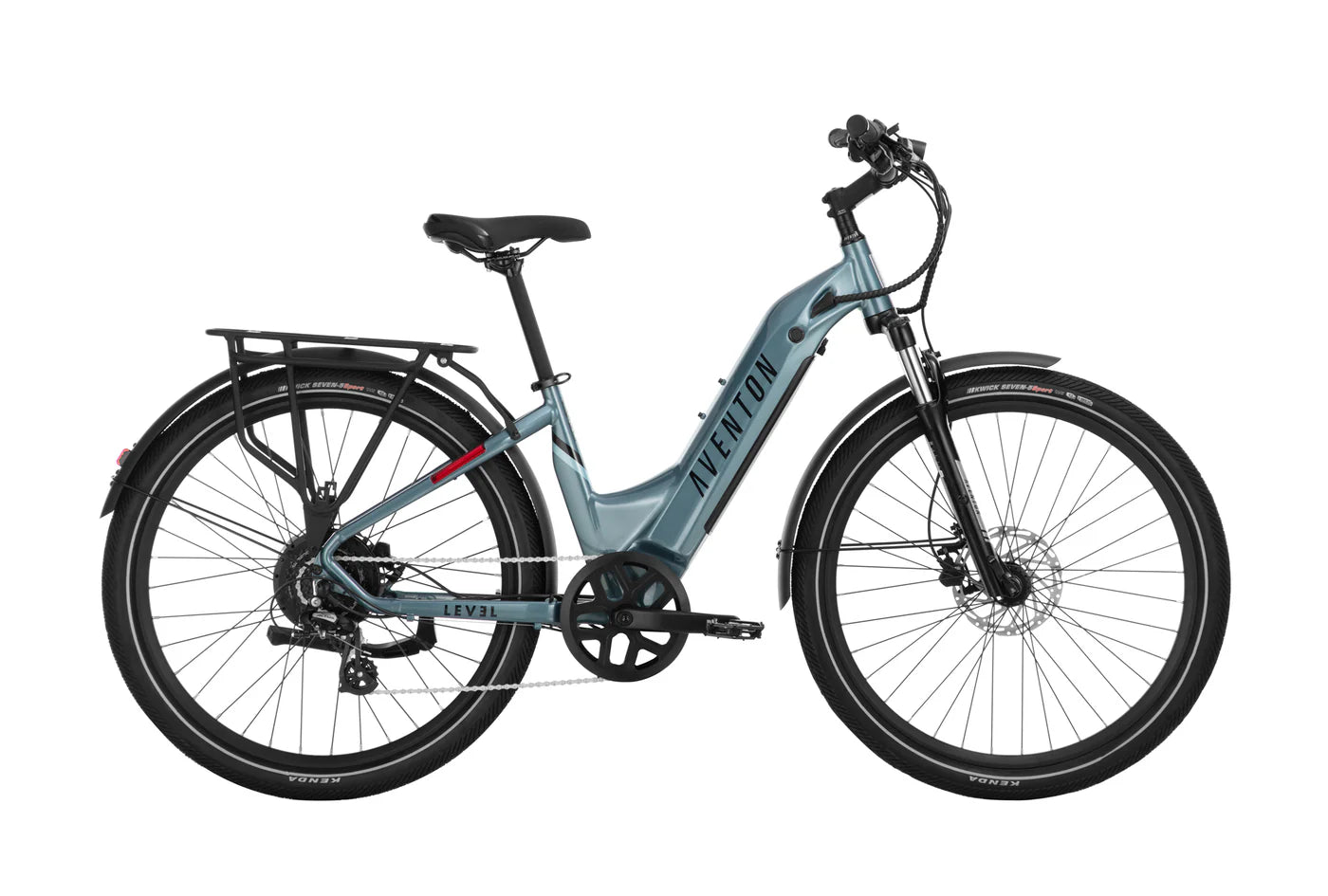 Aventon Level.2 Step-Through Commuter Electric Bike - Perfect for Urban Commuting & Leisure Rides