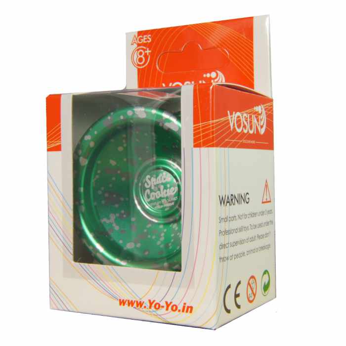 Vosun Space Cookie - Premium LED Light Up Flying Disc for Outdoor Fun, Night Games, and Beach Activities | Glow in the Dark Frisbee for Kids and Adults