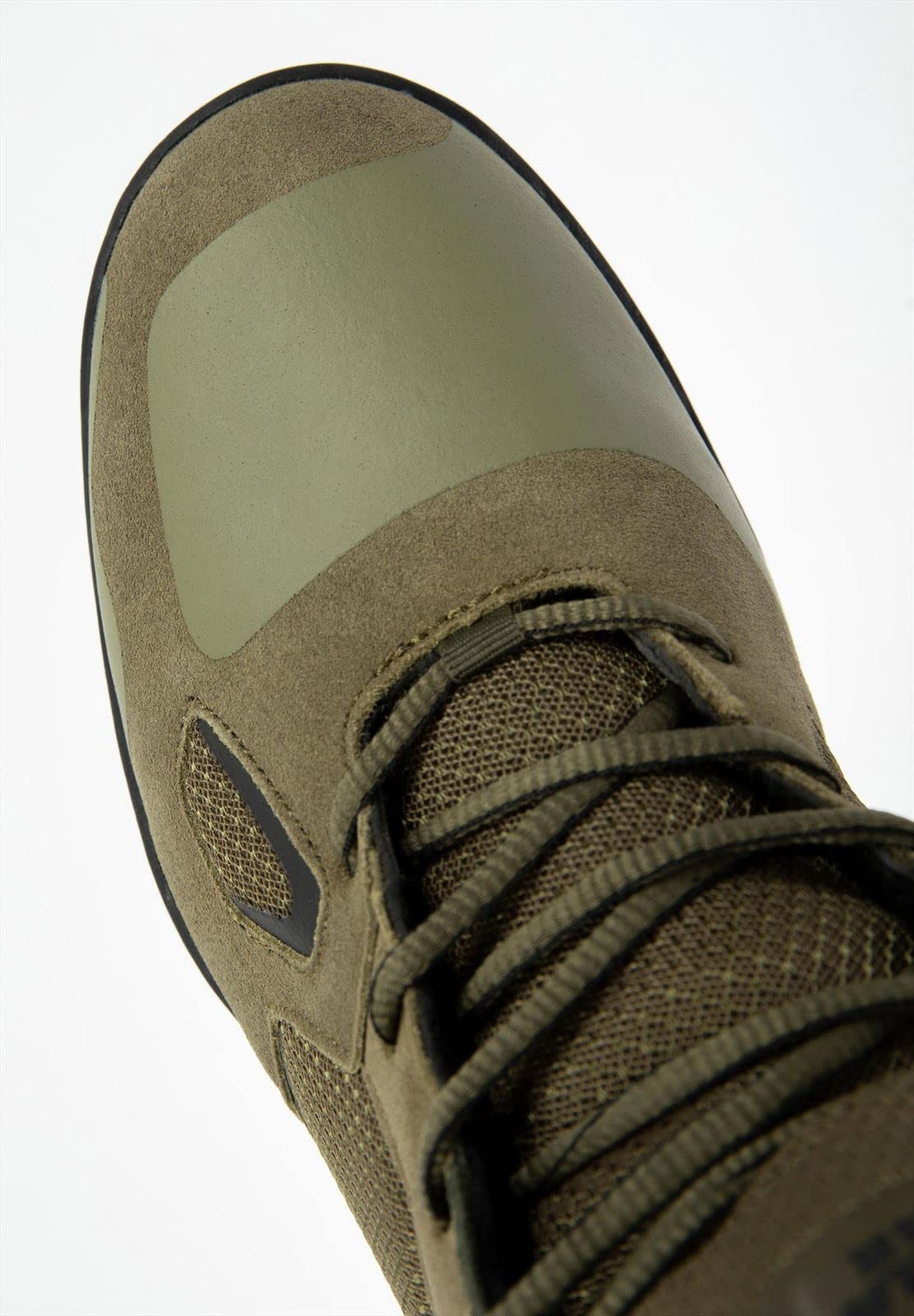 GORILLA WEAR Troy High Top Weightlifting Shoes for Squats, Deadlifts & Powerlifting - Cross Training Gym Shoes for Men & Women in Dark Green - Perfect for Weight Training, Olympic Lifting & Strength Workouts