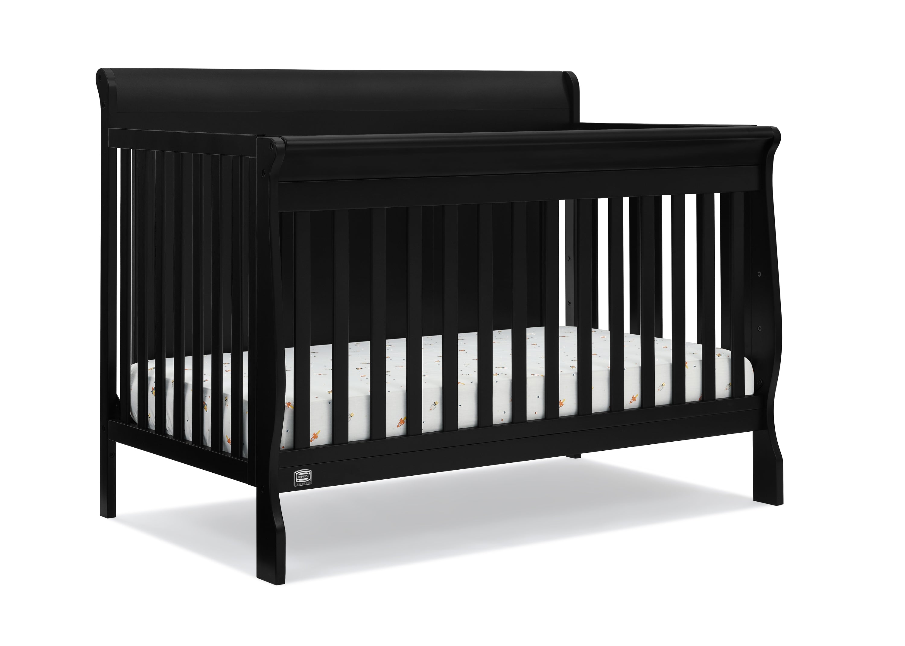 Carter 6-in-1 Convertible Baby Crib - Toddler Bed, Daybed & Full-Size Bed - Safe & Stylish Nursery Furniture for Newborns to Teens | Perfect for Small Spaces & Modern Nurseries