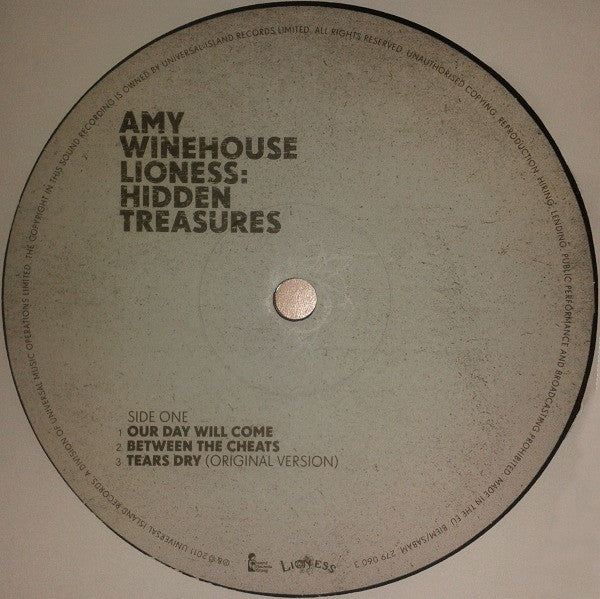 Amy Winehouse Lioness: Hidden Treasures 2x12 Vinyl LP Album - Near Mint (NM/M) Condition - Perfect for Collectors & Vinyl Enthusiasts