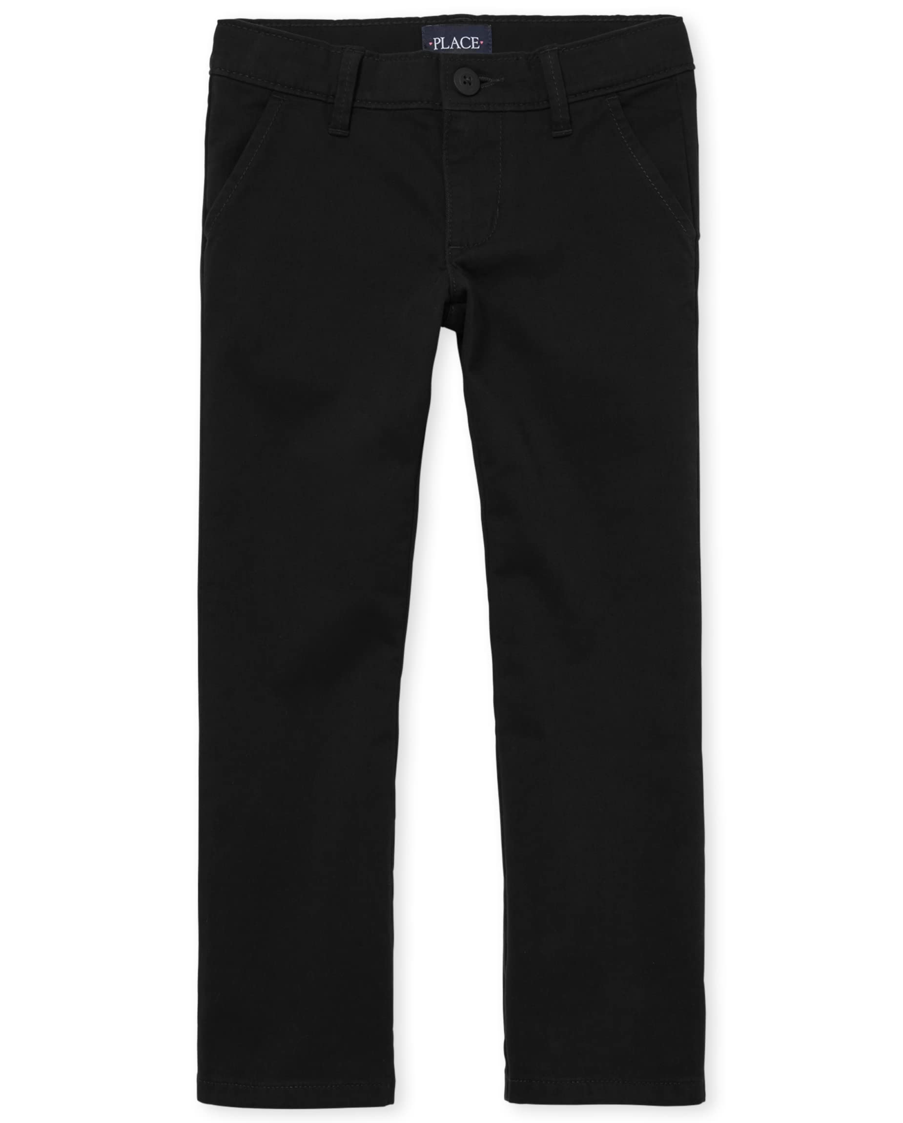 The Children's Place Girls' Uniform Bootcut Chino Pants - Comfortable School Uniform Pants for Girls | Perfect for School, Church & Dressy Occasions