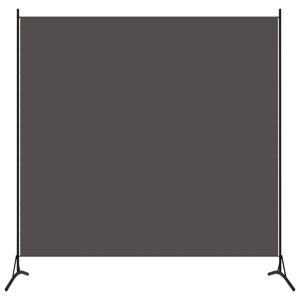 1-Panel Cream White Folding Room Divider Privacy Screen - 68.9