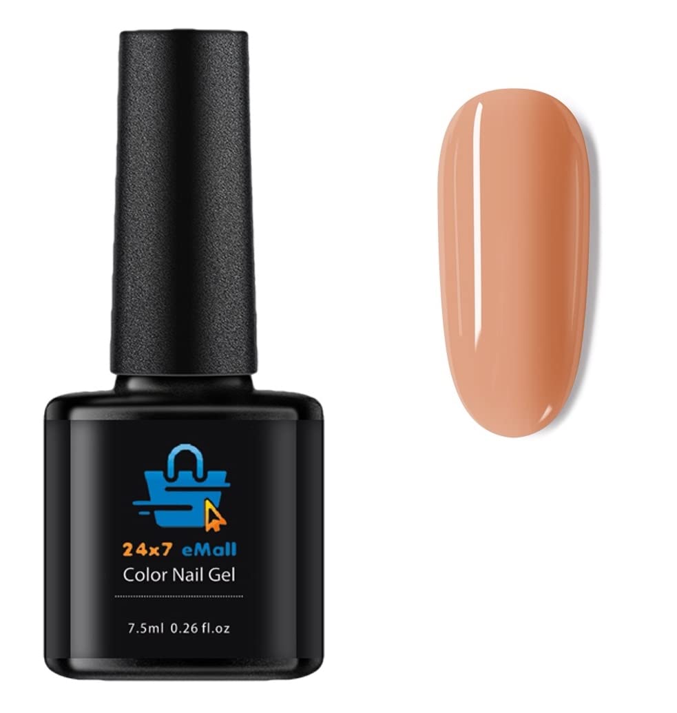 24x7 eMall Long-Lasting UV Nail Gel Polish - 7.5ml (009) - Professional Salon Quality for DIY Manicures & Nail Art at Home