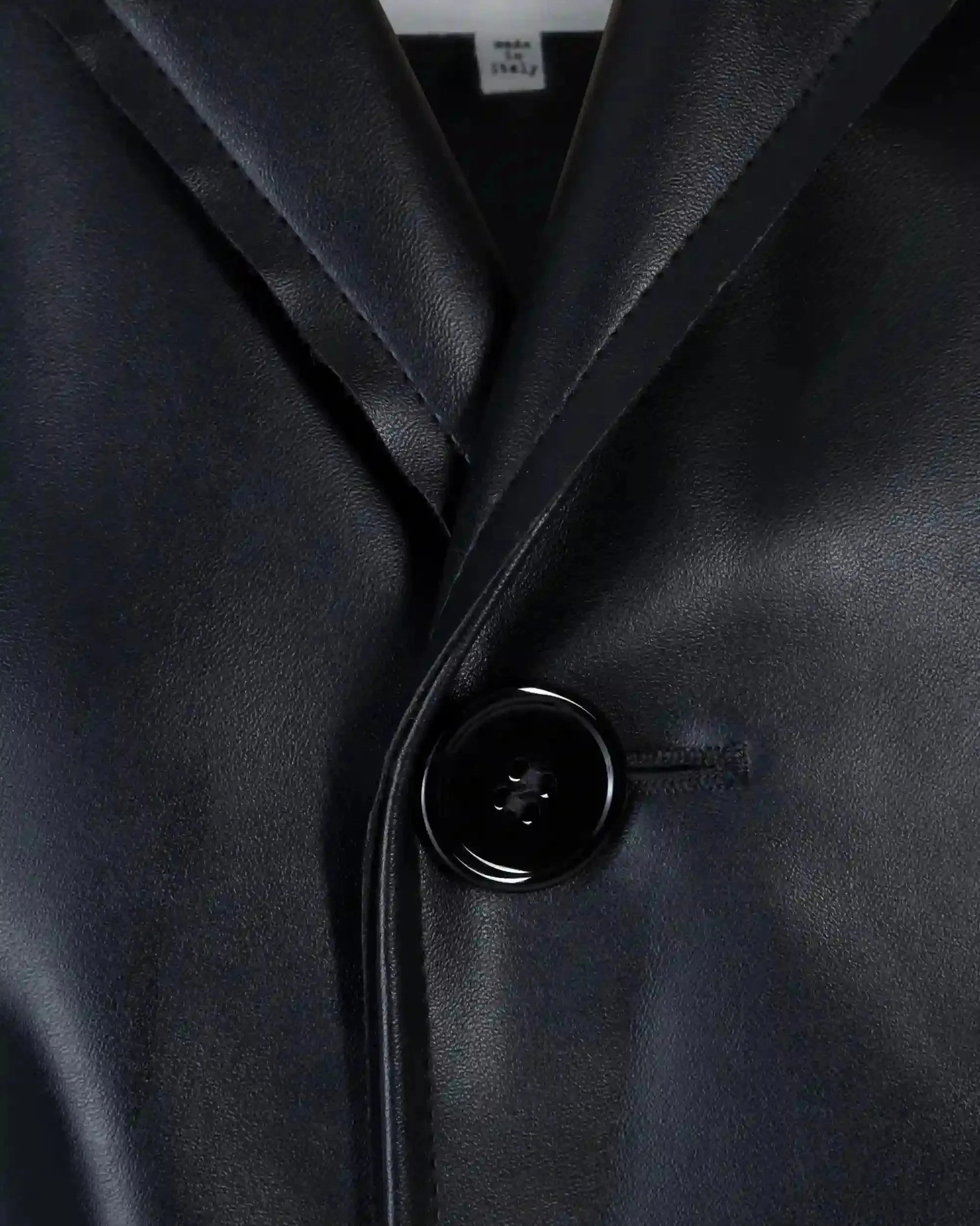 Stylish Belted Faux Leather Trench Coat for Women - Waterproof Long Jacket with Adjustable Waist - Perfect for Fall, Winter & Office Wear
