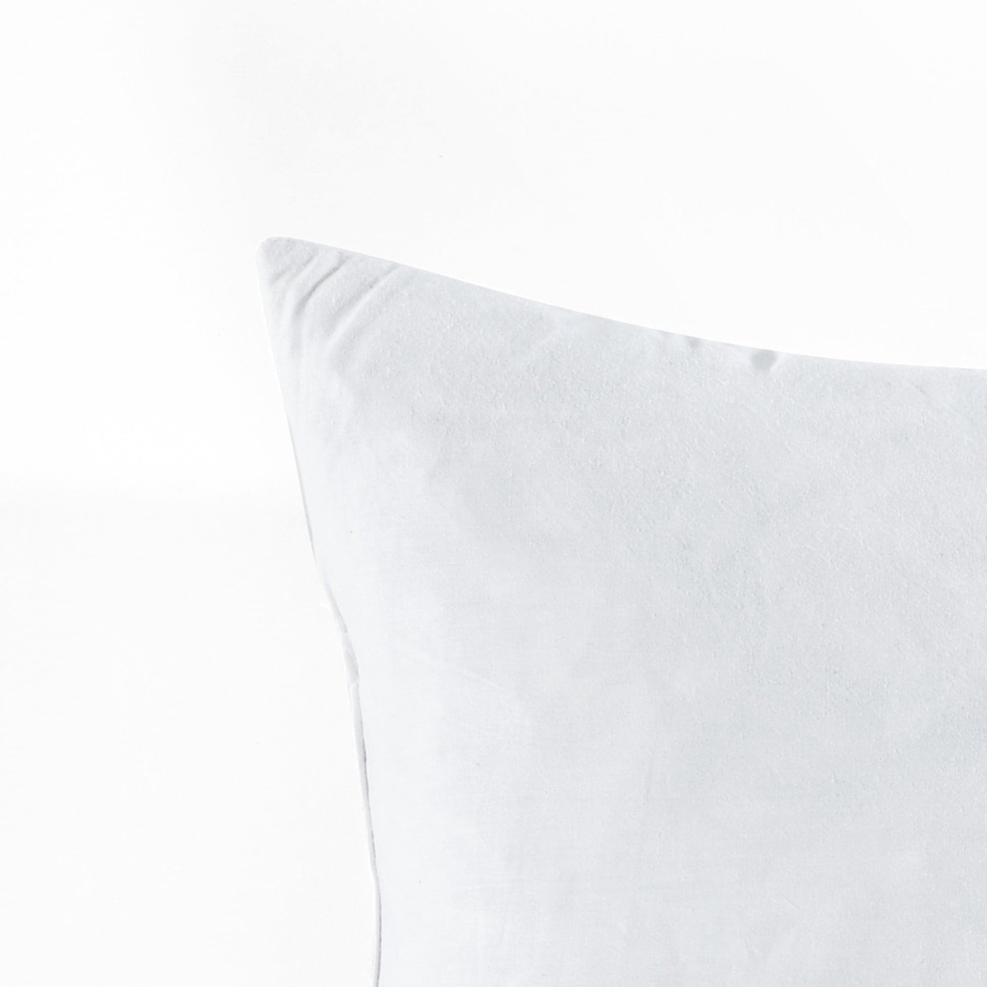 Premium Feather Down Cotton Decorative Pillow Insert - Soft & Fluffy Home Decor for Sofa, Bed, Living Room & Nursery