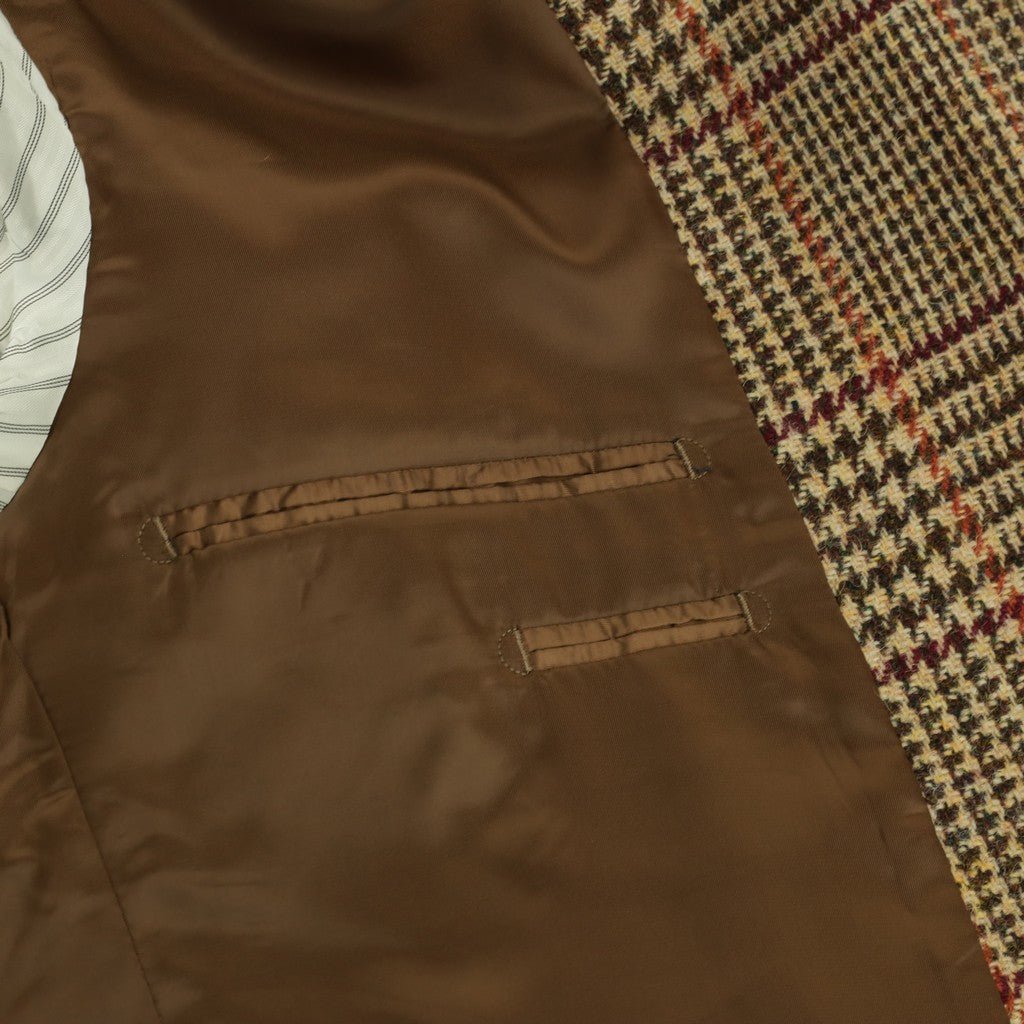 Beaucaire x Harris Tweed Classic Tan Blazer for Men | Premium Wool Jacket for Business, Office & Formal Occasions