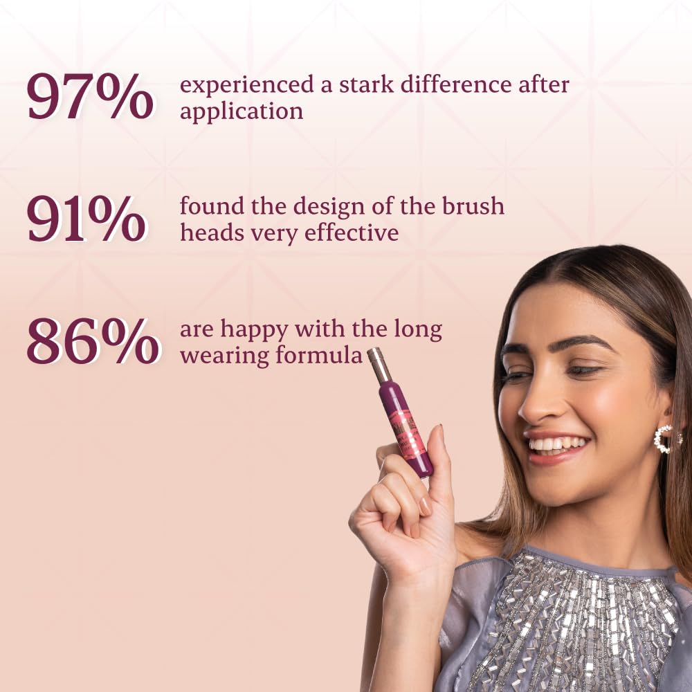 Typsy Beauty Drink & Blink Curling Mascara - Intense Black, Extreme Curling with Flexible Silicone Wand for Clump-Free Volume & False Lash Effect | Longwear, Paraben & SLS Free (9g) | Perfect for Day to Night Makeup, Parties & Special Occasions