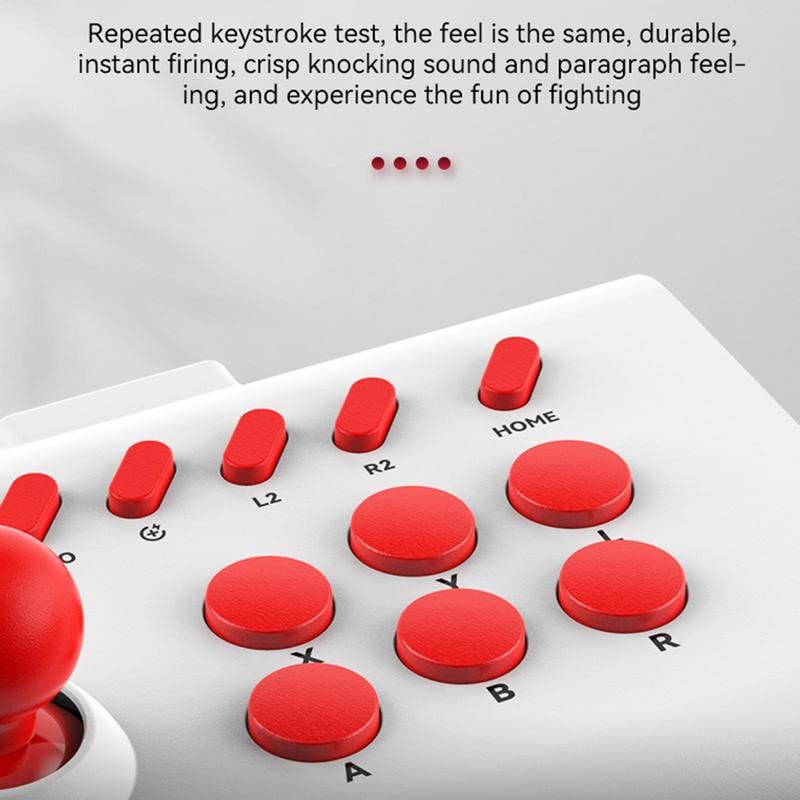 Szaerfa Arcade Fighting Stick Joystick Controller for Nintendo Switch, PS4, PS3, PC, Android & iOS - Professional Esports Gaming Controller for Street Fighter, Tekken, Mortal Kombat - Perfect for Competitive Play & Online Tournaments - Great Gift for Gamers - Use Cases: Home Gaming, eSports Training, Multiplayer Battles, Arcade Revival, Fighting Game Tournaments, Retro Gaming Parties