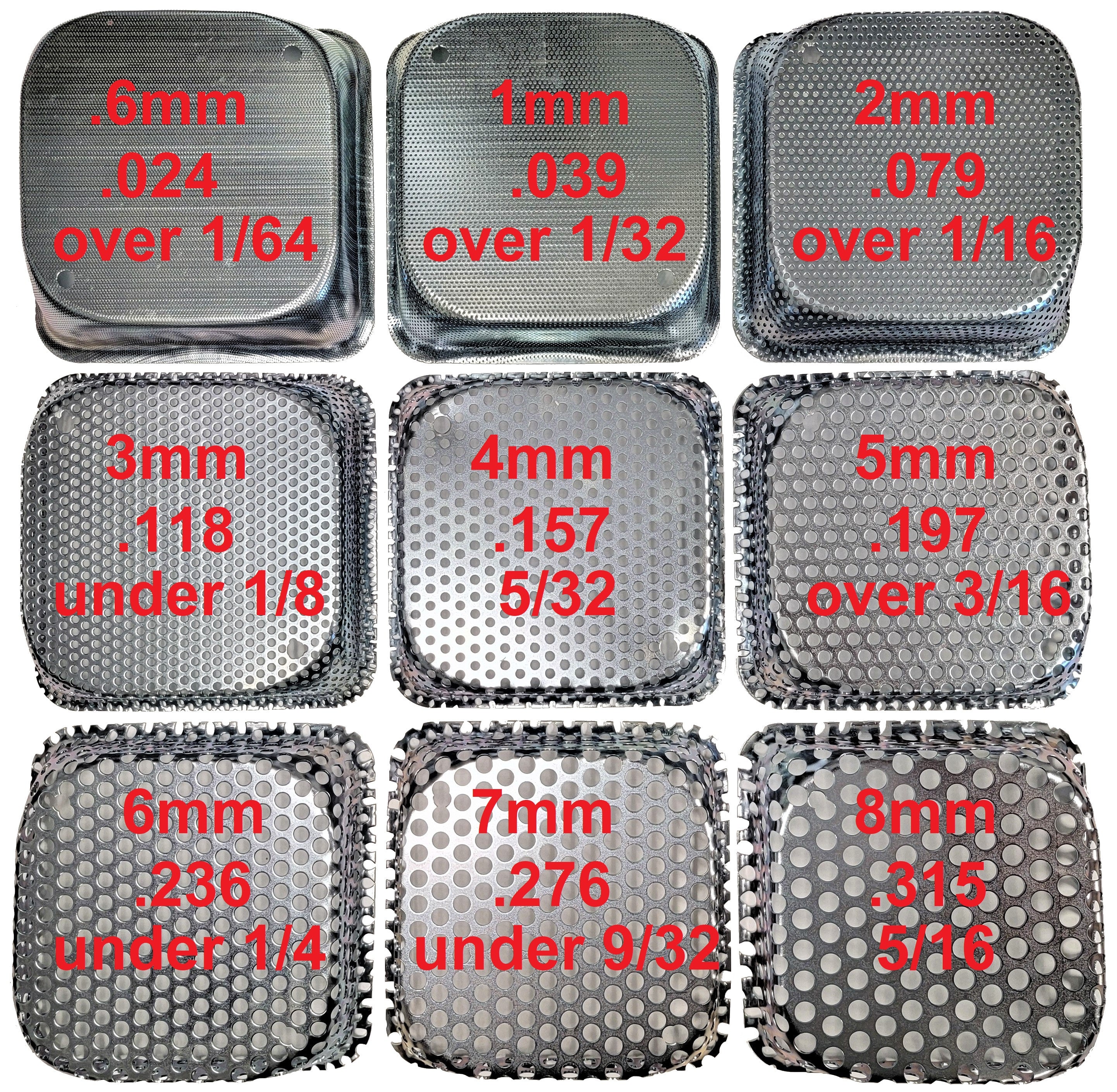 0.6mm Stainless Steel Sieve Plate Replacement for Feed & Grain Grinding Mill - Perfect for Home Brewing, Animal Feed Processing, and Flour Milling