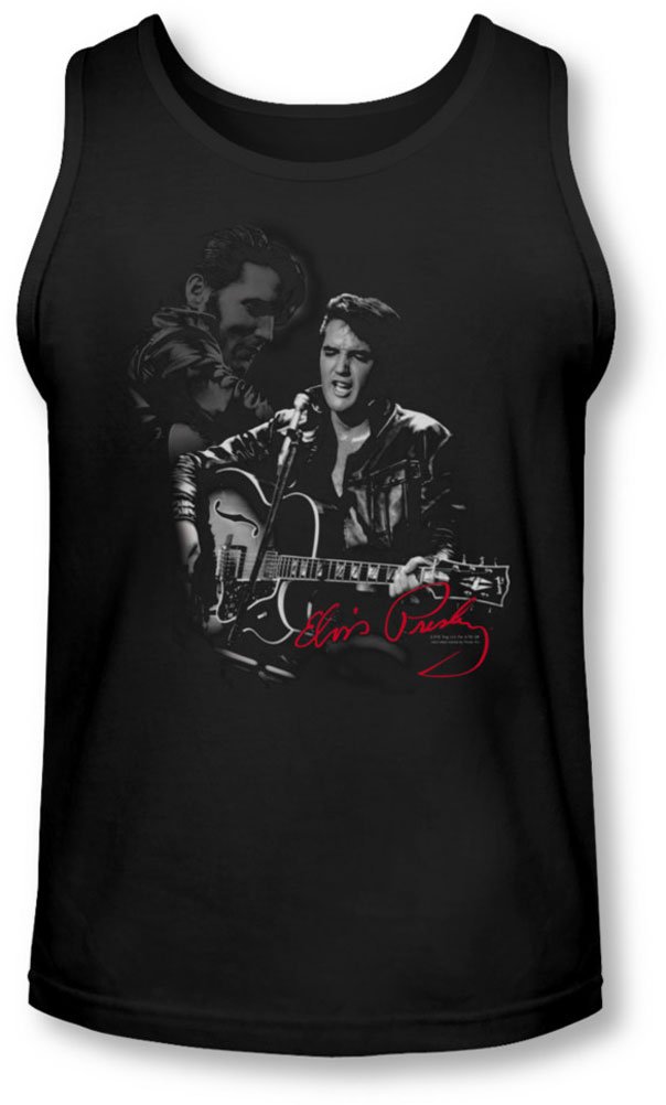 Elvis Men's Show Stopper Tank Top - Breathable Muscle Shirt for Gym, Workout & Summer Fashion - Comfortable Sleeveless Shirt for Bodybuilding & Casual Wear