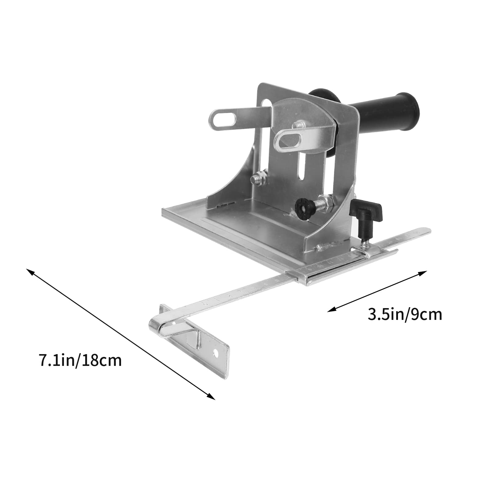 DOITOOL 1pc Angle Bracket Stand for Angle Grinder - Heavy Duty Metal Cutting & Woodworking Tool Accessory - Perfect for DIY Projects, Metal Fabrication, and Wood Crafts