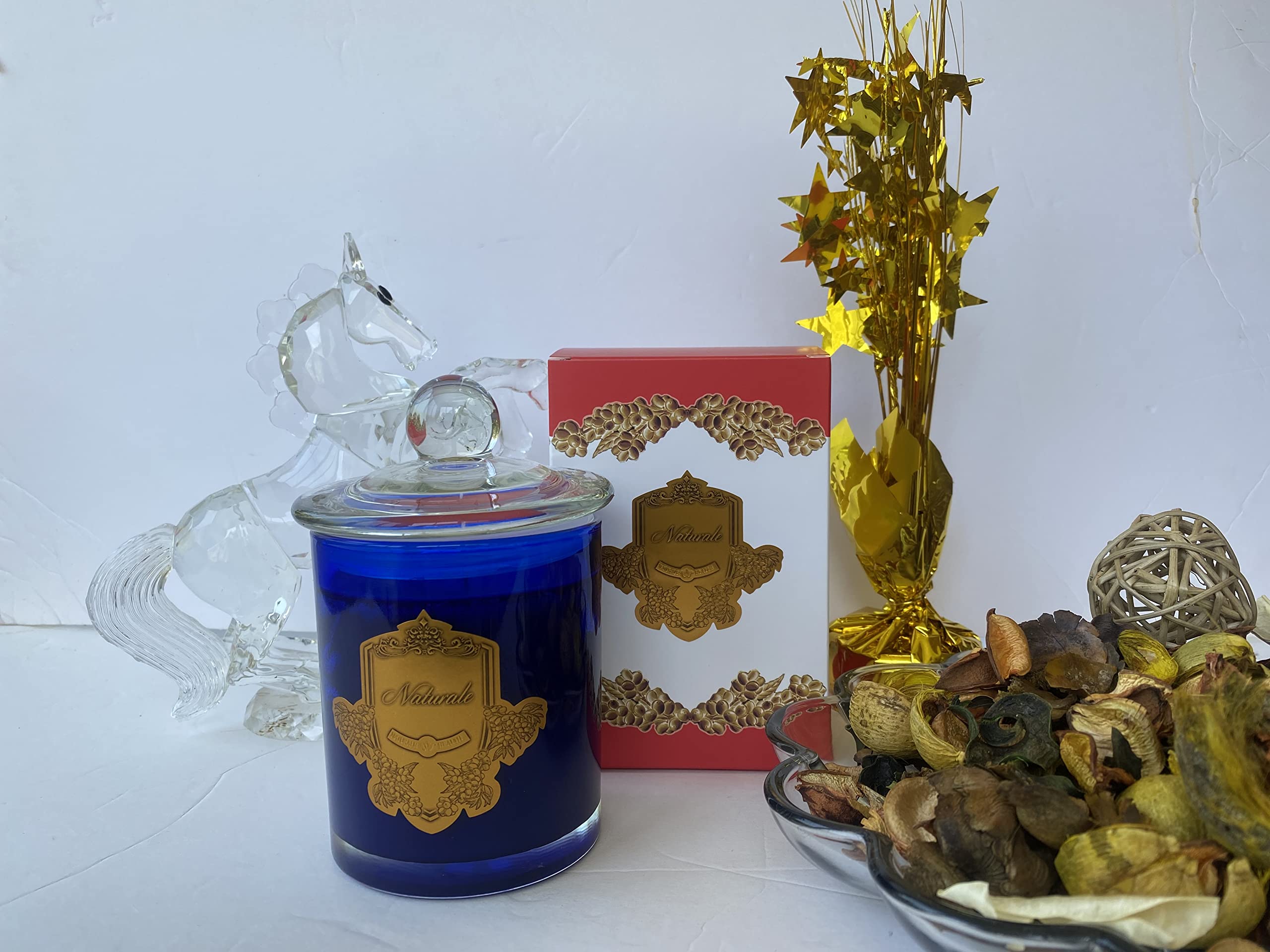 Premium Sandalwood Aromatherapy Soy Candles - Long-Lasting Scented Candles for Home, Office & Spa Relaxation - Natural Soy Wax Gifts for Women & Men - Perfect for Meditation, Yoga & Romantic Ambiance