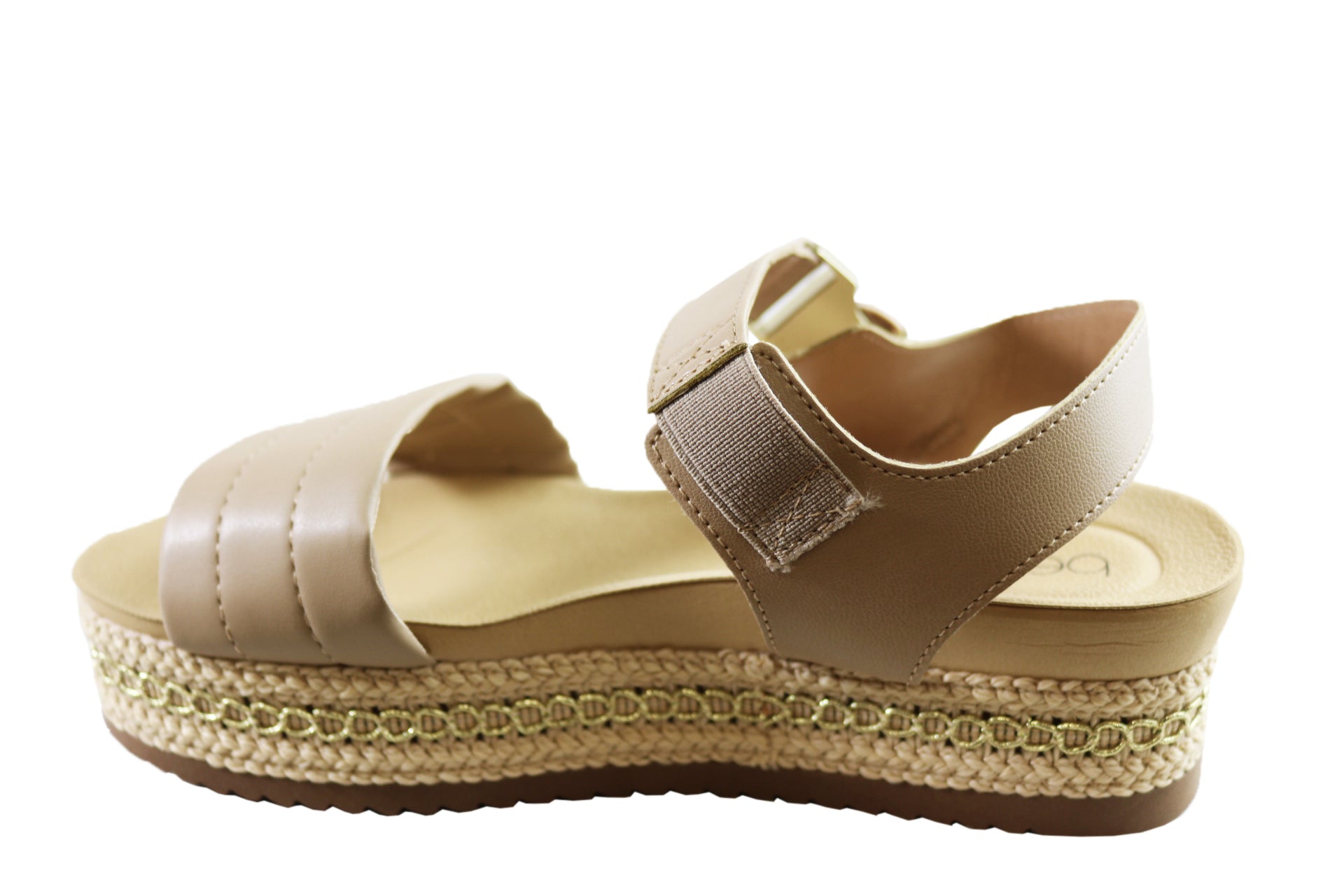 Beira Rio Baylie Women's Comfortable Platform Sandals - Cushioned Arch Support & Adjustable Straps | Perfect for Beach, Vacation & Summer Outfits