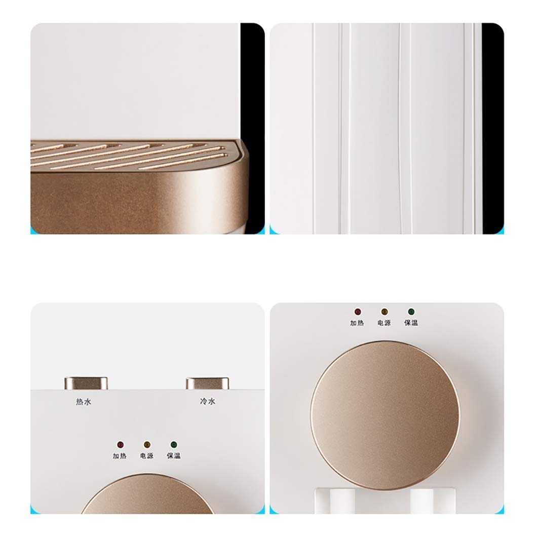 Hot & Cold Countertop Bottleless Water Dispenser with Top Loading Design - Energy Efficient Water Cooler for Home, Office, Kitchen & Dorm Room Use