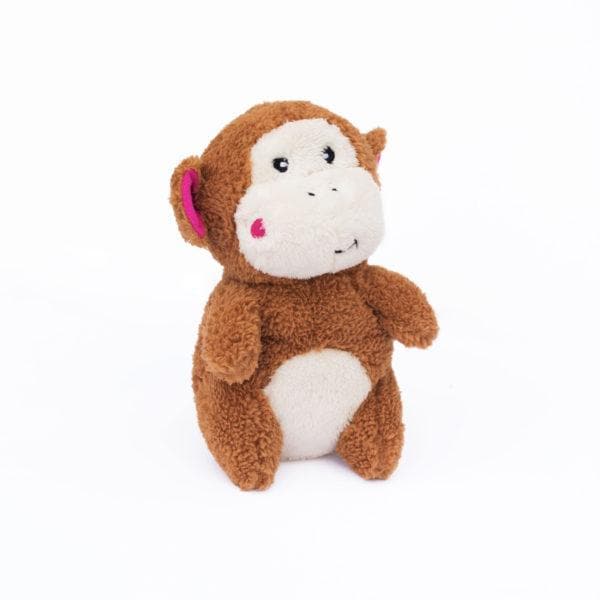 Soft Plush Monkey Toy - Zippy Cheeky Chumz Cuddly Stuffed Animal for Kids | Perfect for Nursery Decor, Birthday Gifts & Sensory Play
