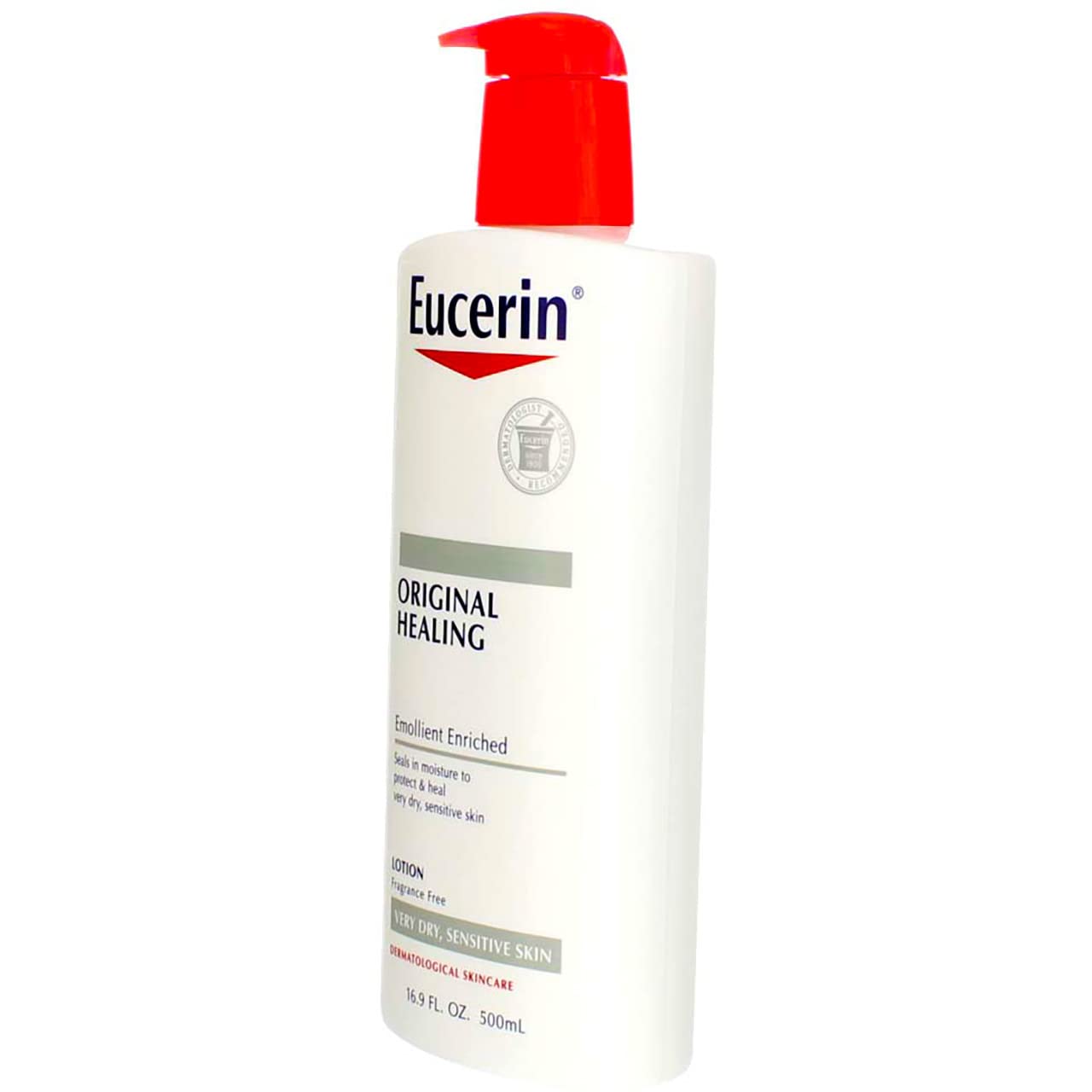 Eucerin Original Healing Body Lotion 16.9 oz - Ultra Moisturizing Dry Skin Cream for Sensitive Skin | Dermatologist Recommended for Daily Hydration & Eczema Relief