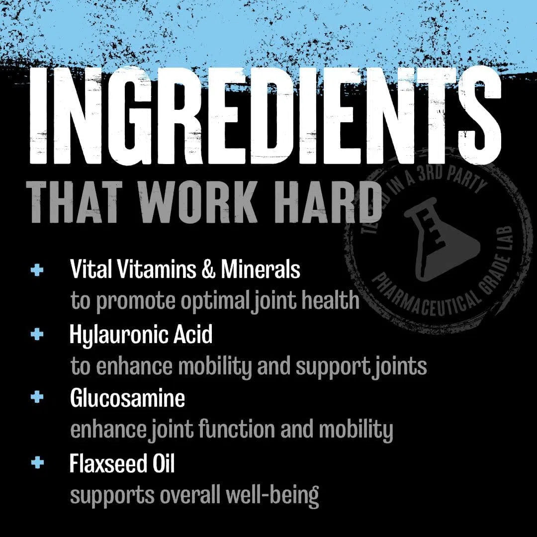 Animal Flex Comprehensive Joint Care Supplement - Glucosamine, Chondroitin & MSM for Joint Support - Supports Mobility & Flexibility for Active Lifestyles, Workouts & Aging Joints