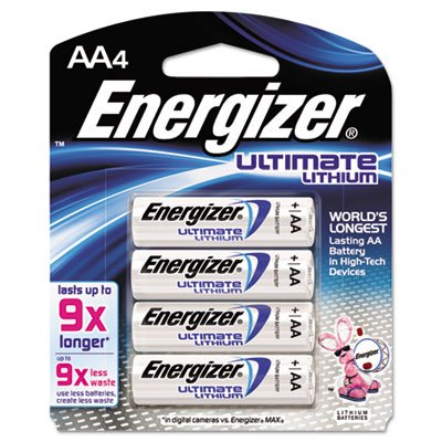 High-Performance AA Lithium Batteries - 8 Pack (4/Pack x 2) - Long Lasting Power for Digital Cameras, Flashlights & Electronic Devices