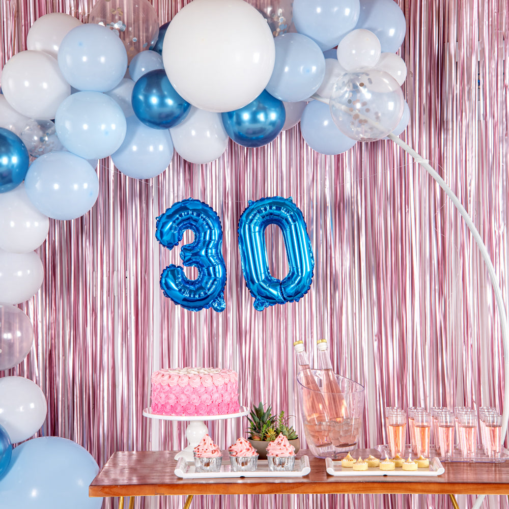 Balloonify Blue Mylar Number 3 Balloon - 16 Inch - 1 Count Box - Perfect for Birthday Parties, Baby Showers & Anniversary Celebrations